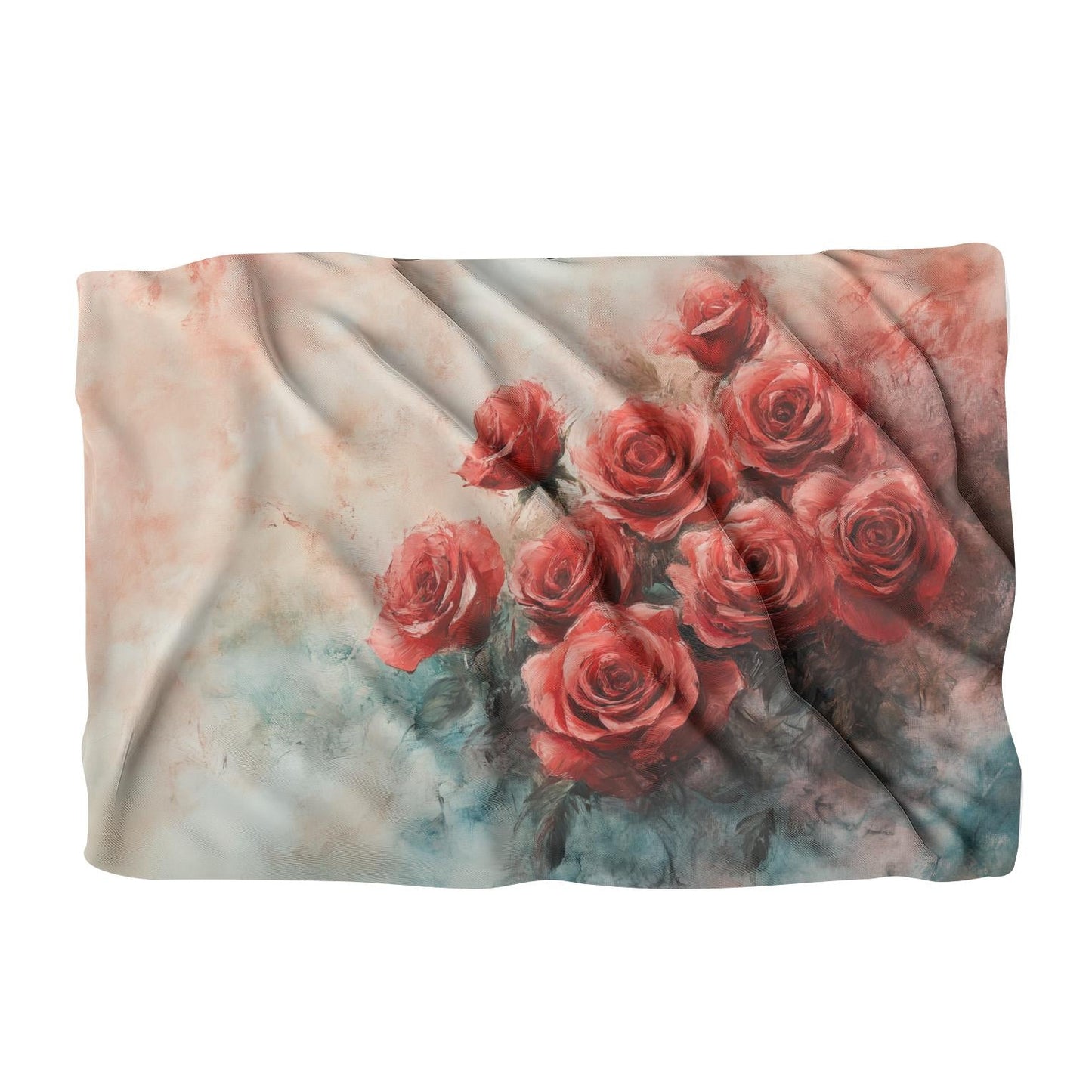 Crimson Rose Reverie Blanket
