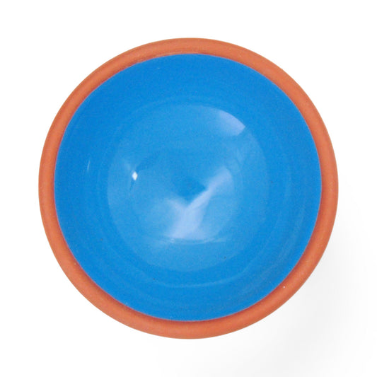 8 cm Terracotta Bowl - Sky Blue
