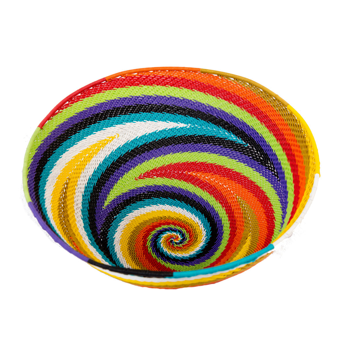 Zulu Telephone Wire Bowl Blue TR18 19cm