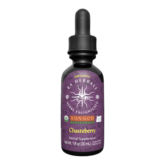 Organic Chasteberry (VITEX) Tincture - FERTILITY, MENOPAUSE, MENSTRUAL CYCLE