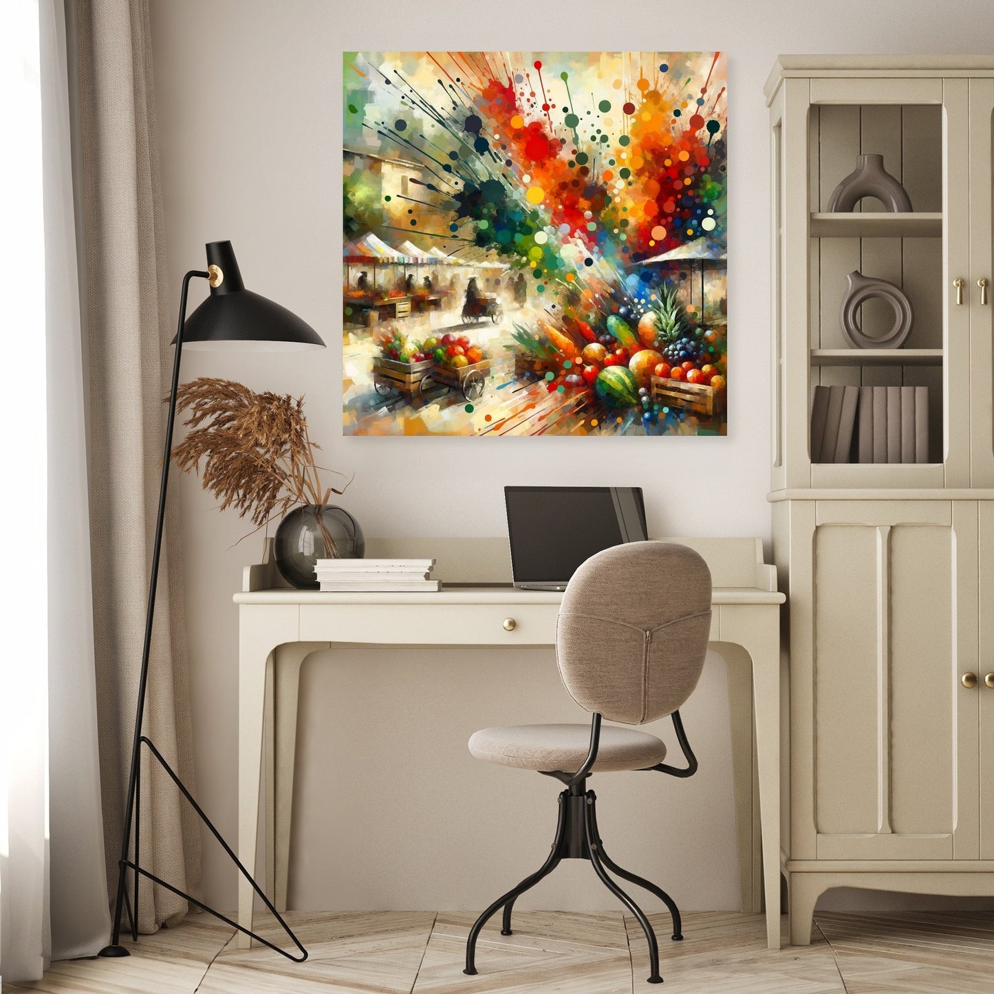 Farmers Market Fiesta Canvas