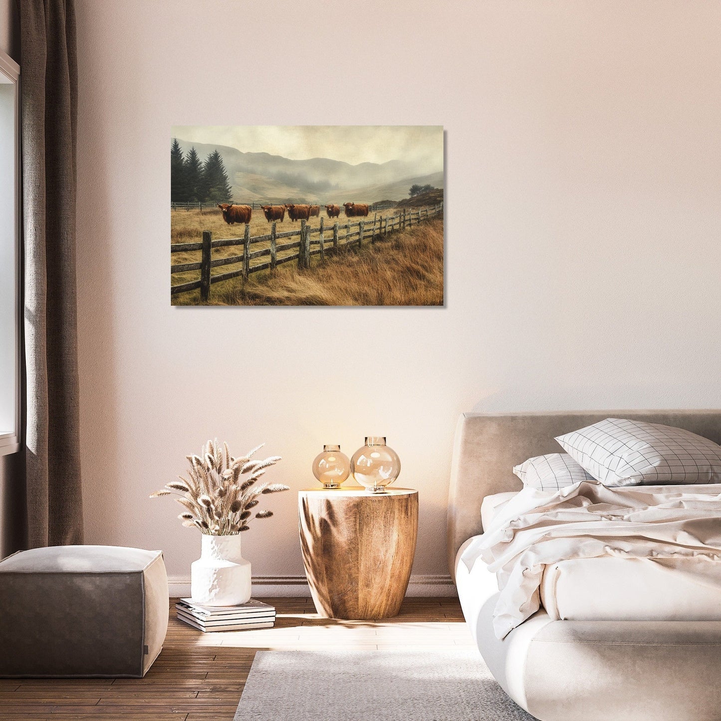 Highland Cows Canvas