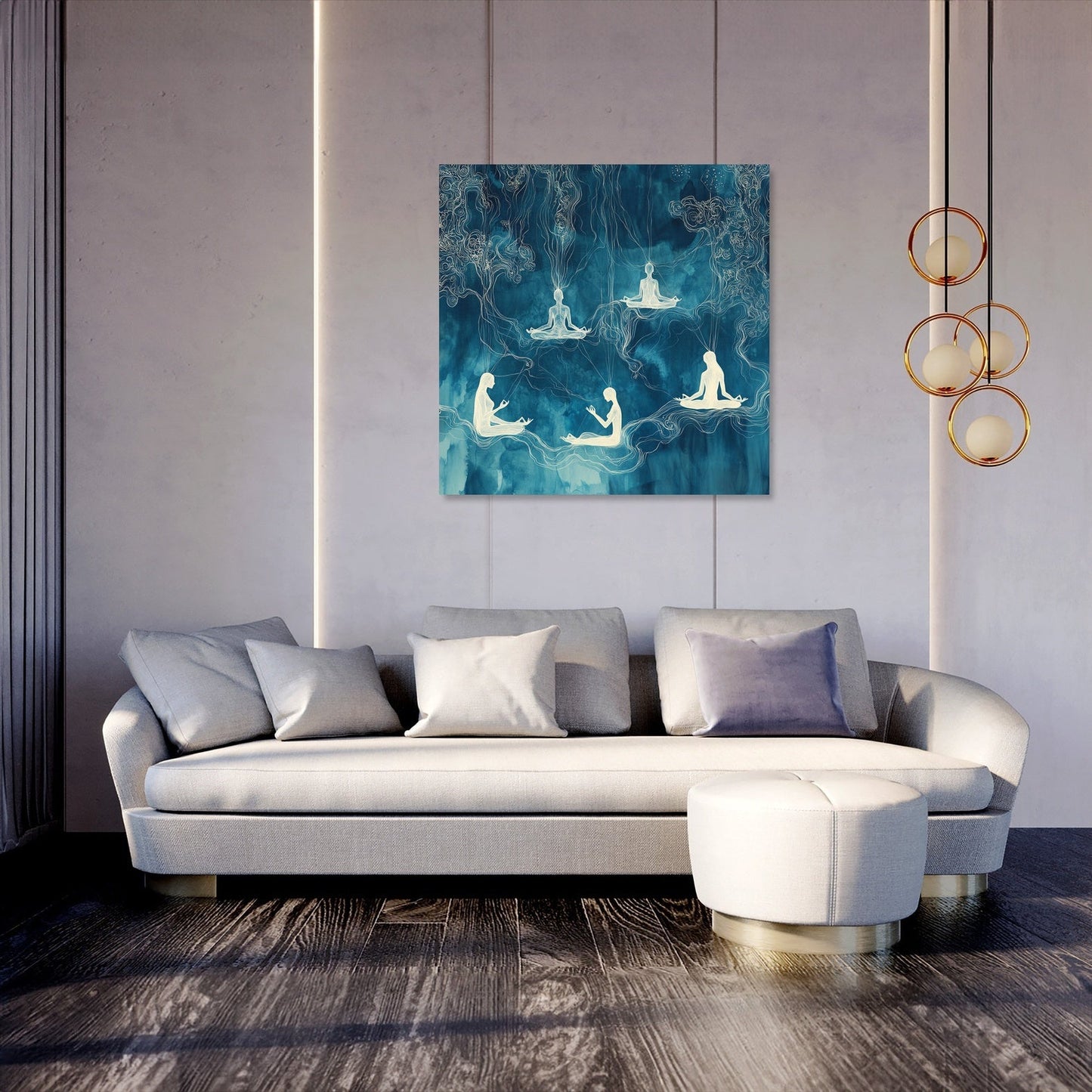 Yoga Poses Harmony Canvas