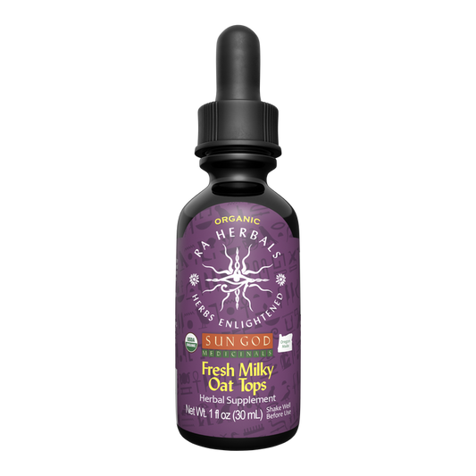 Organic Fresh Milky Oat Tops Tincture - NERVOUS SYSTEM, LIBIDO, MOOD & STRESS