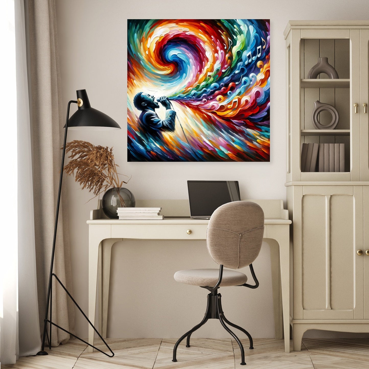 Jazz Resonance Canvas
