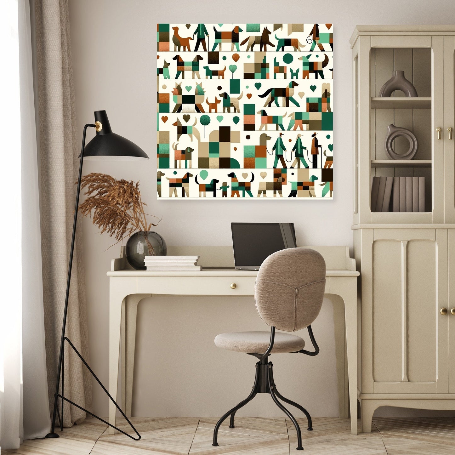 Pet Parade Delight Canvas