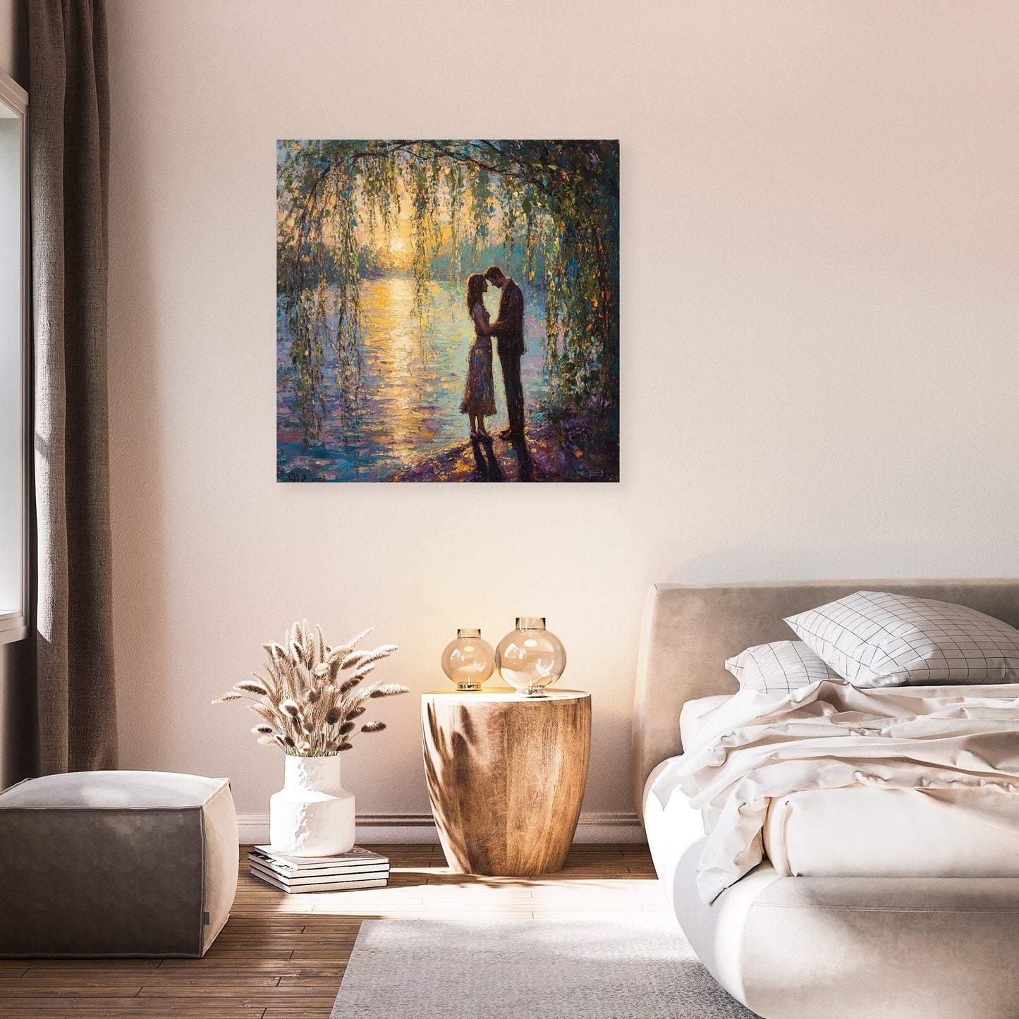 Me and You: Enchanted Lovers Canvas