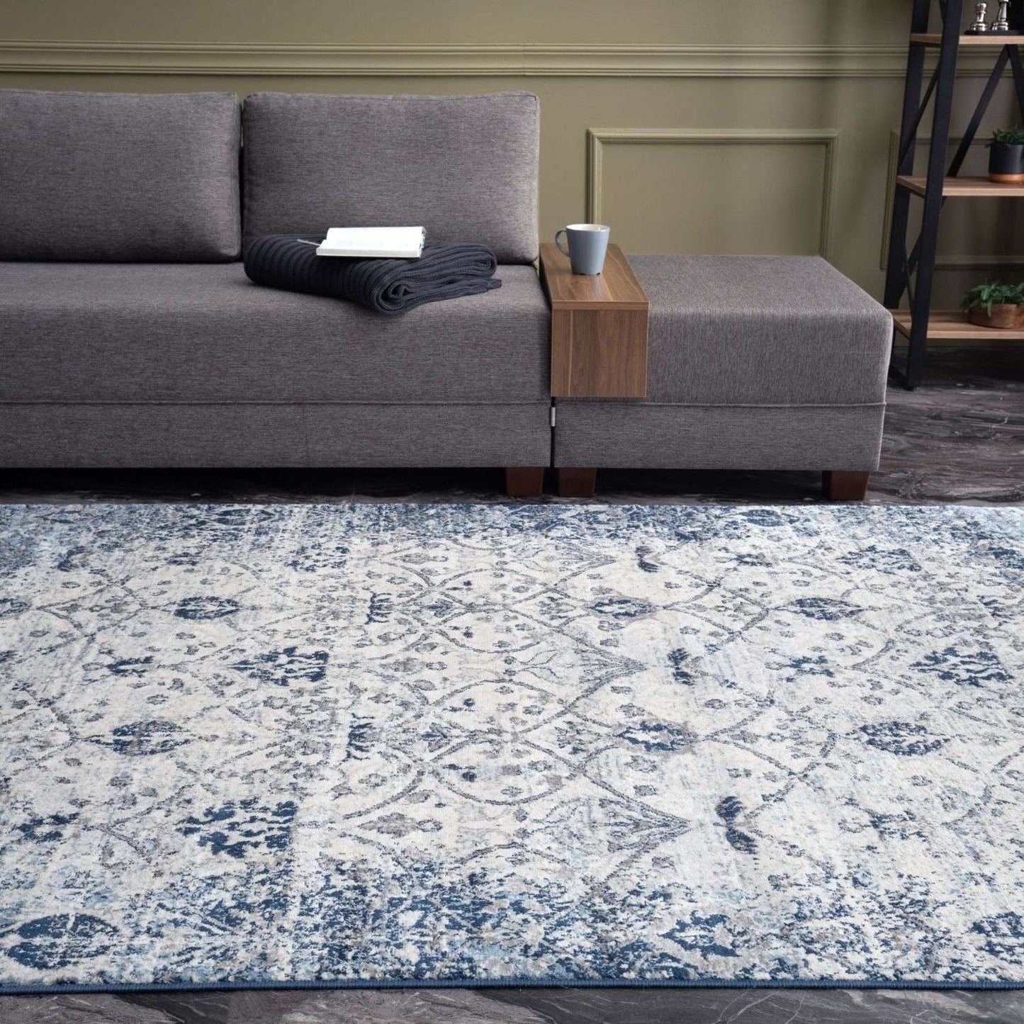 Montana Vintage Navy Rugs | 4030