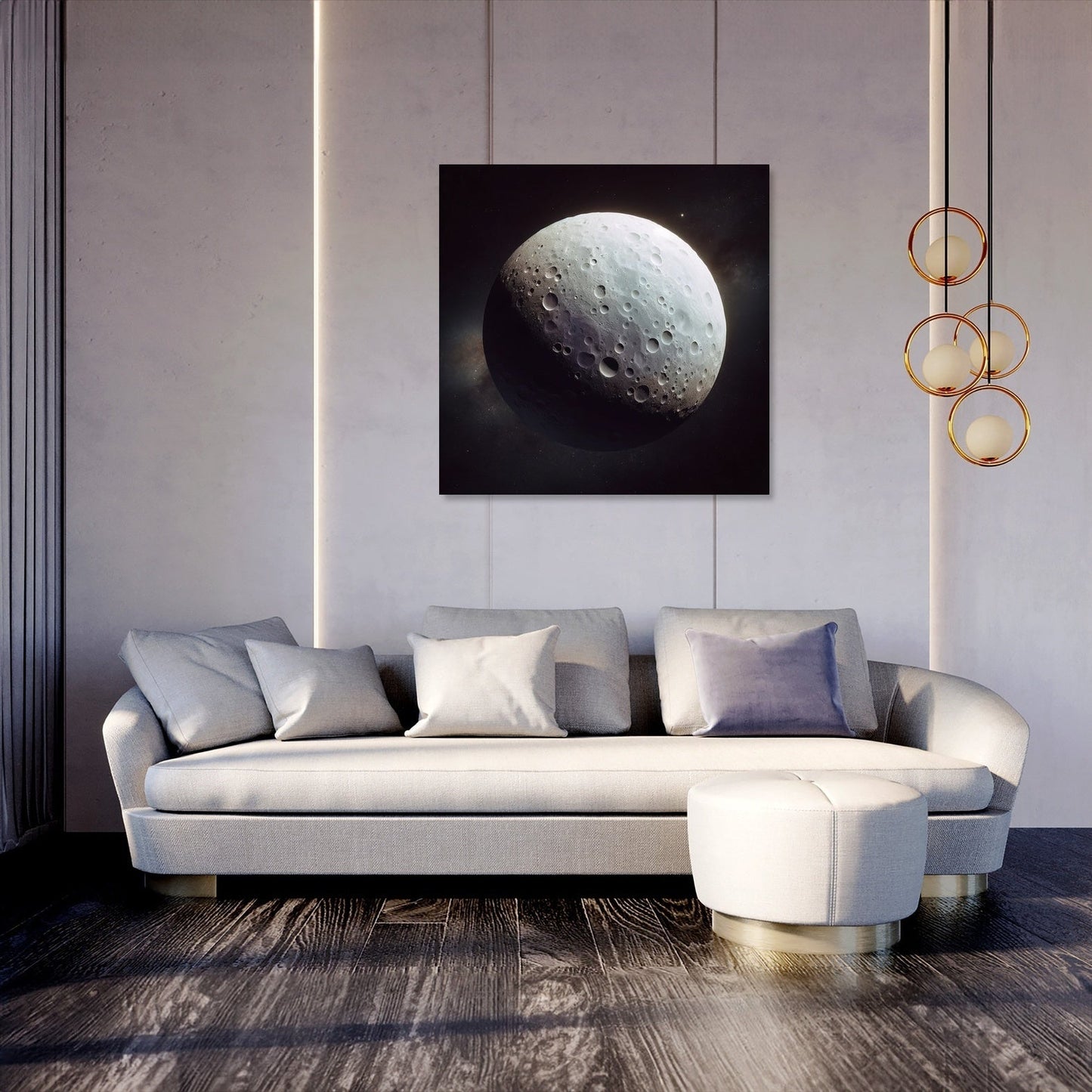 Eris' Distant Mystery Canvas