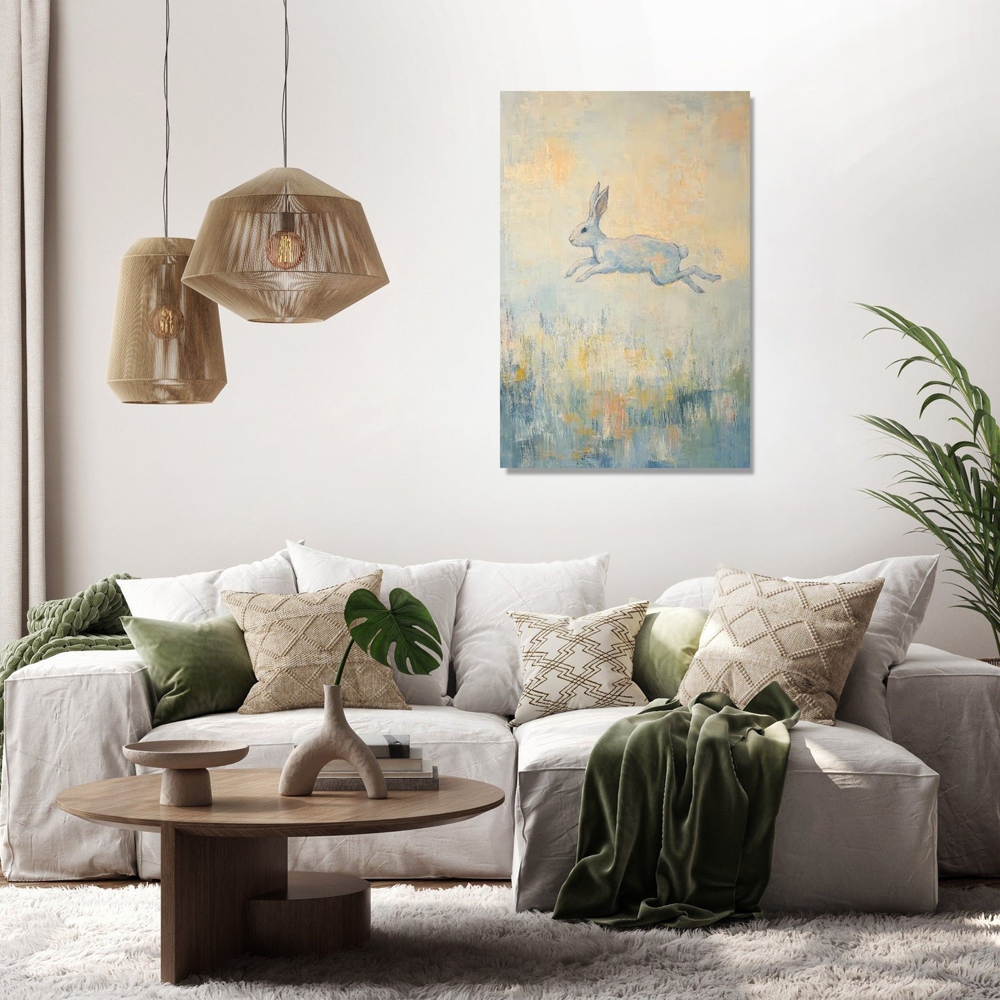 Rabbit's Path Canvas