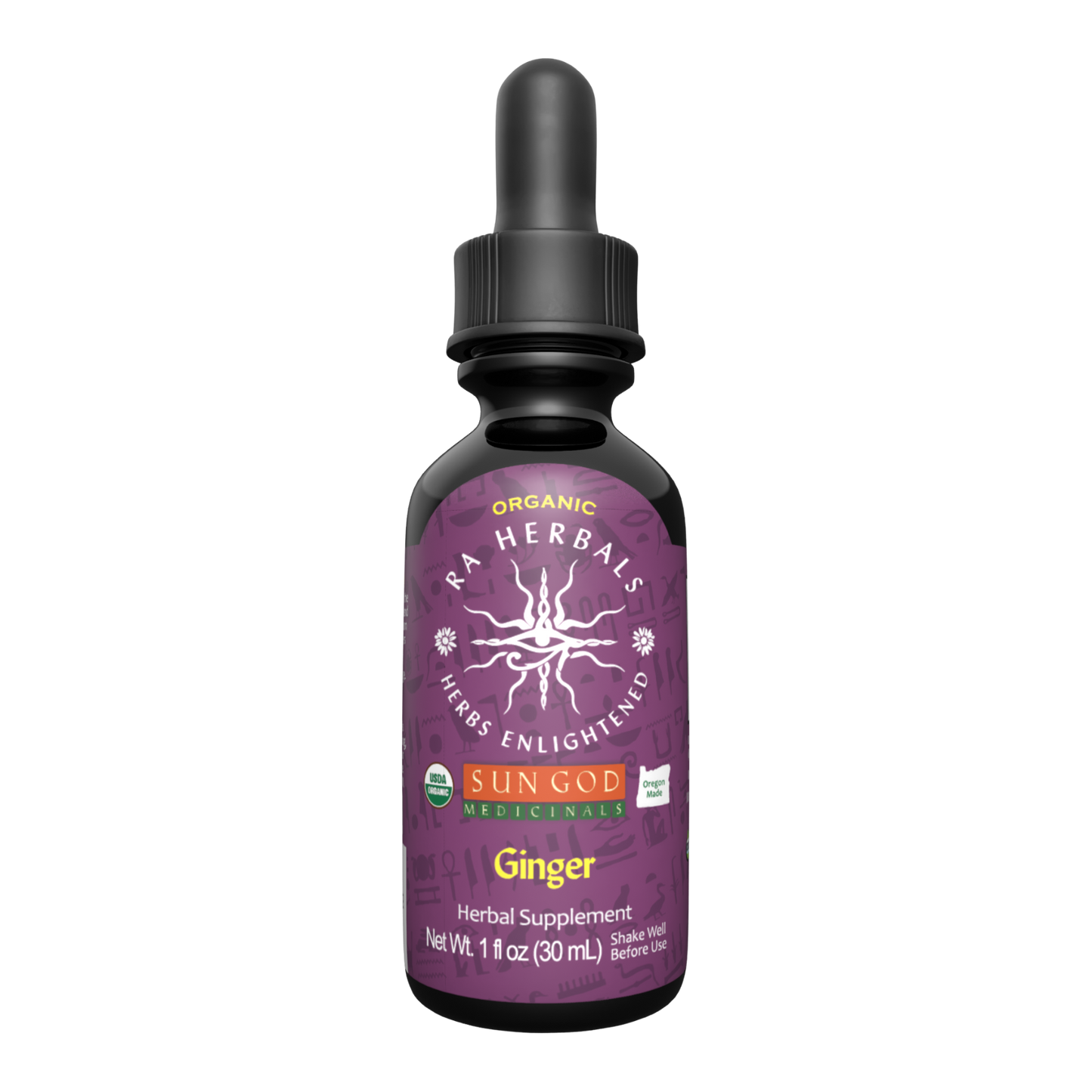 Organic Ginger Tincture - CIRCULATION, DIGESTION, NAUSEA RELEIF, TRAVEL SICKNESS
