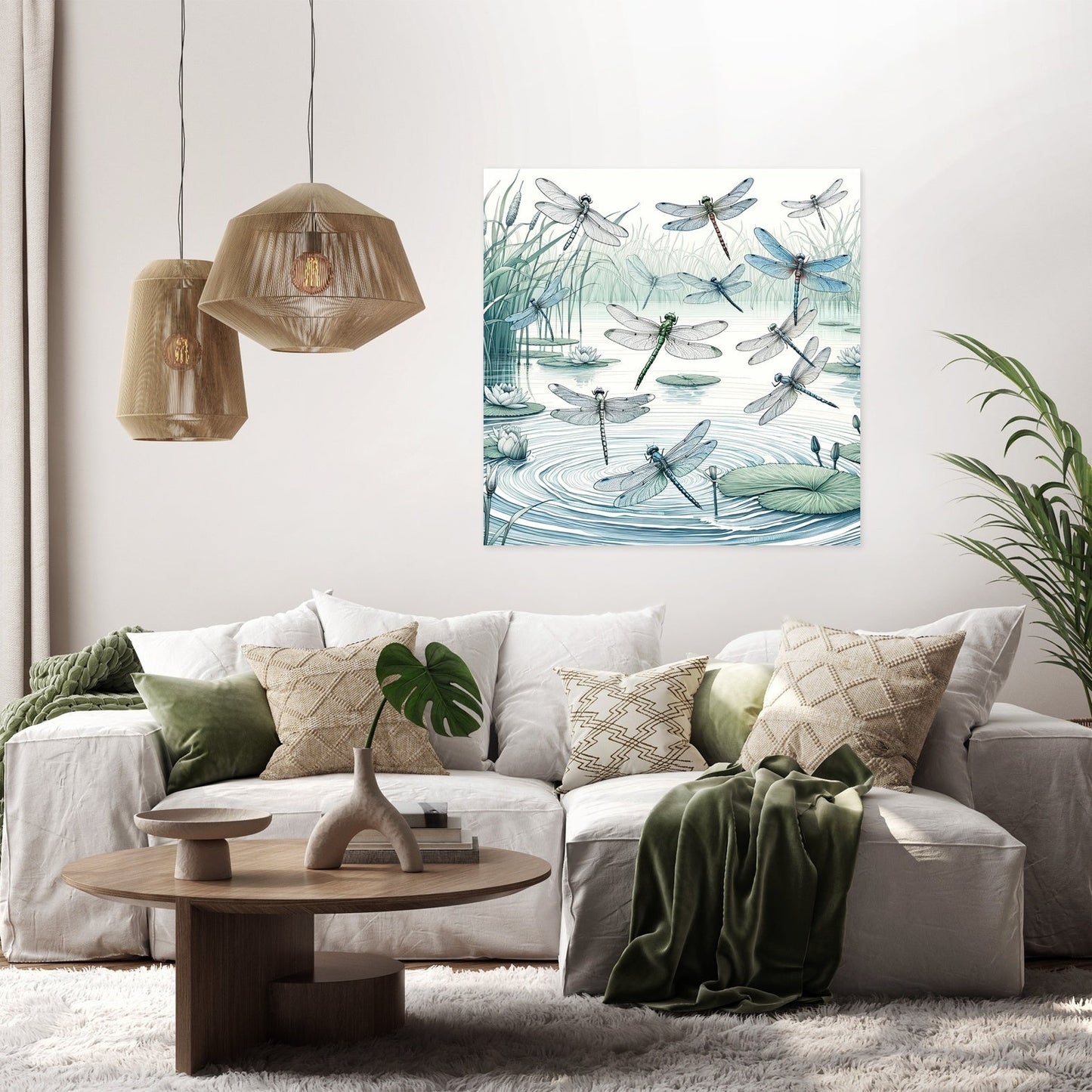 Dragonfly Waltz Canvas
