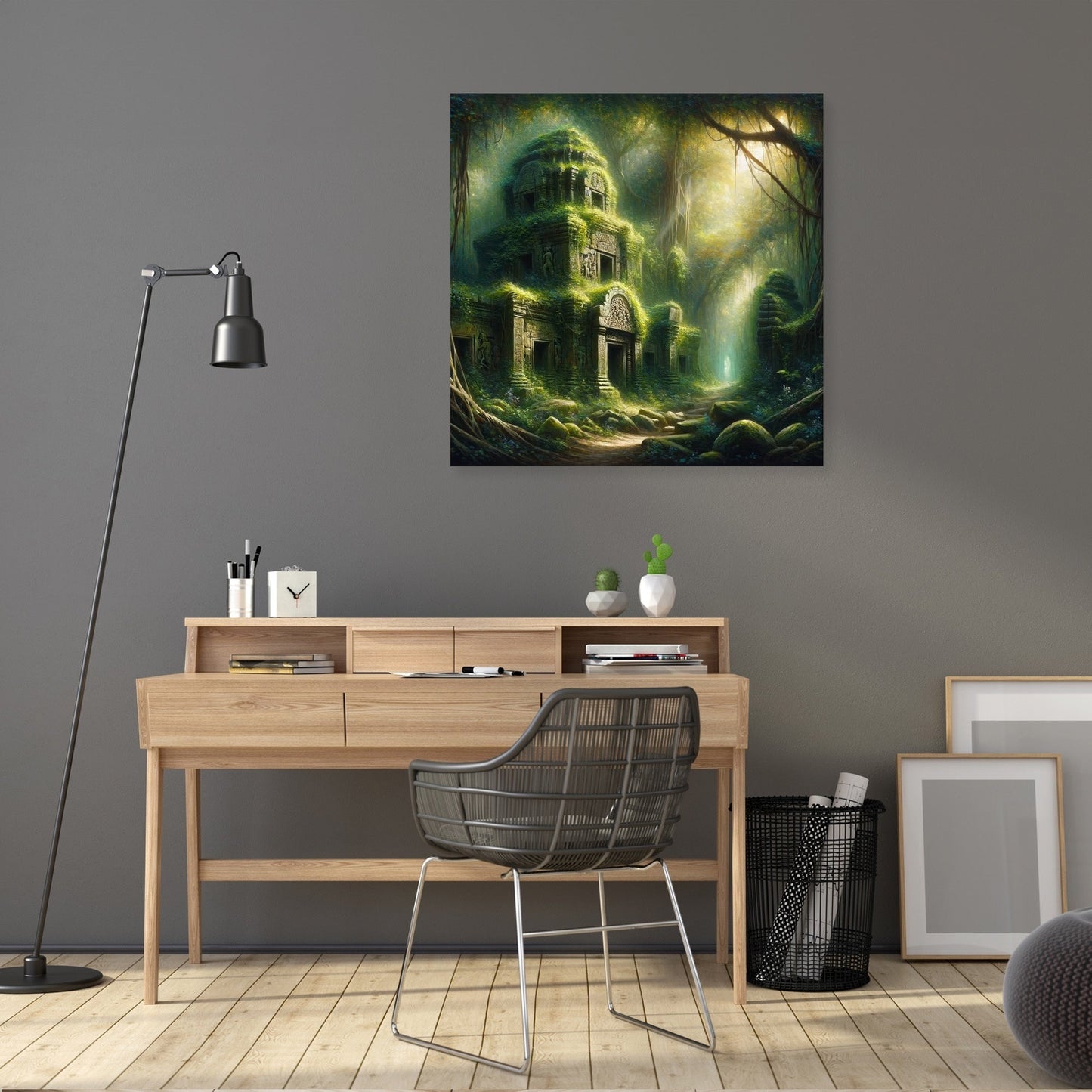 Jungle Ruins Canvas