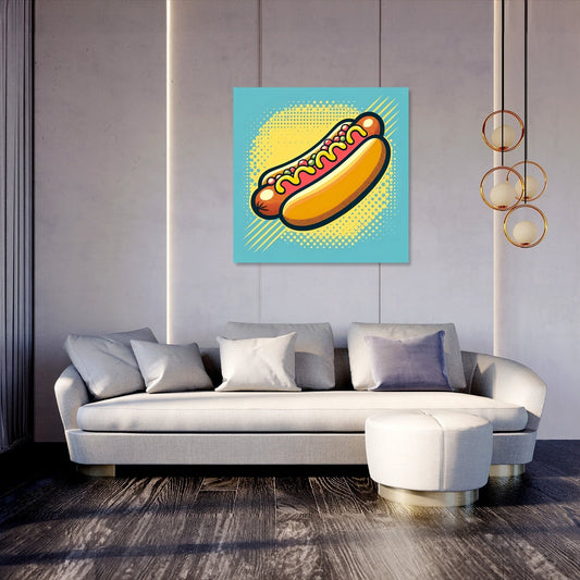 Pop Dog Canvas