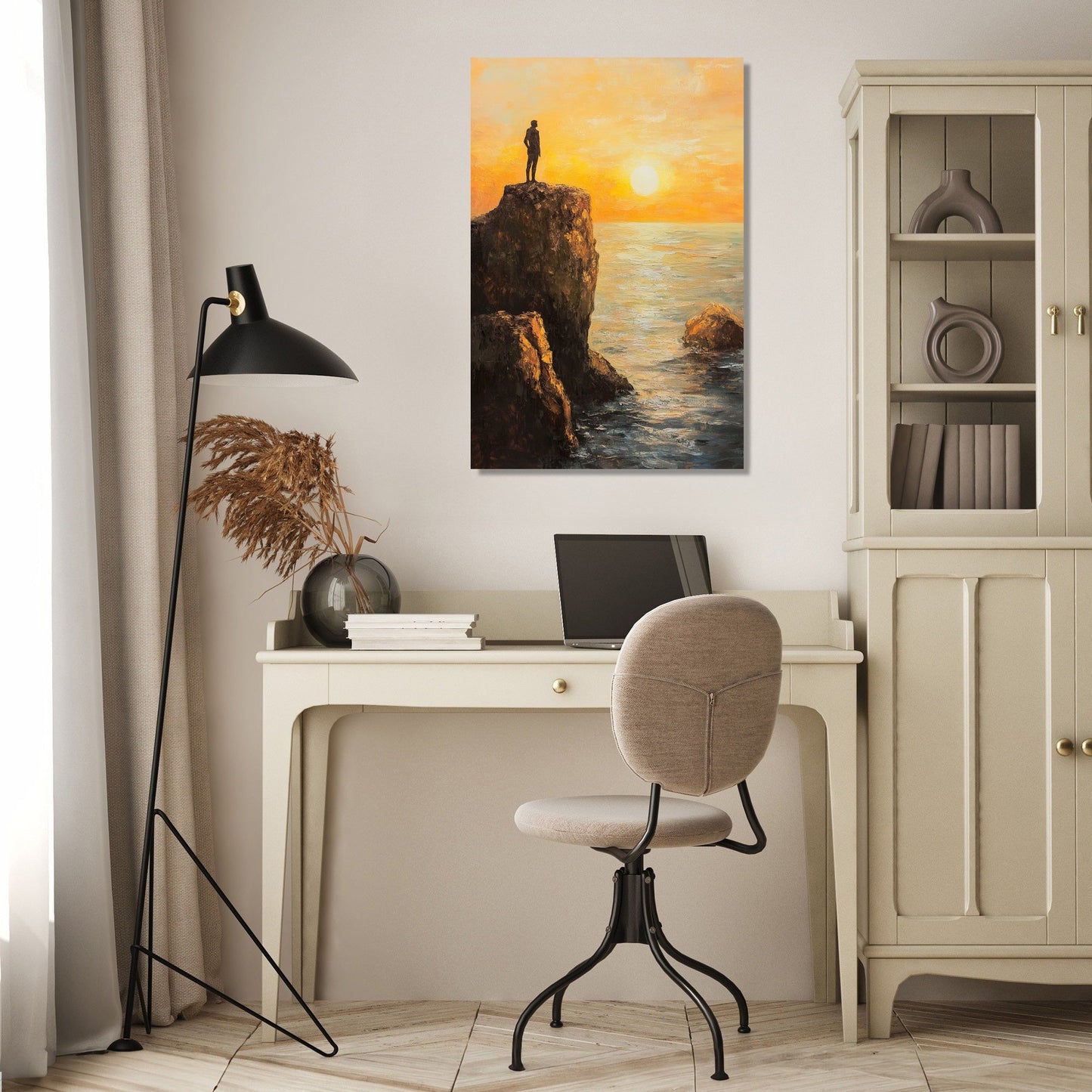 Castaway’s Reflection Canvas