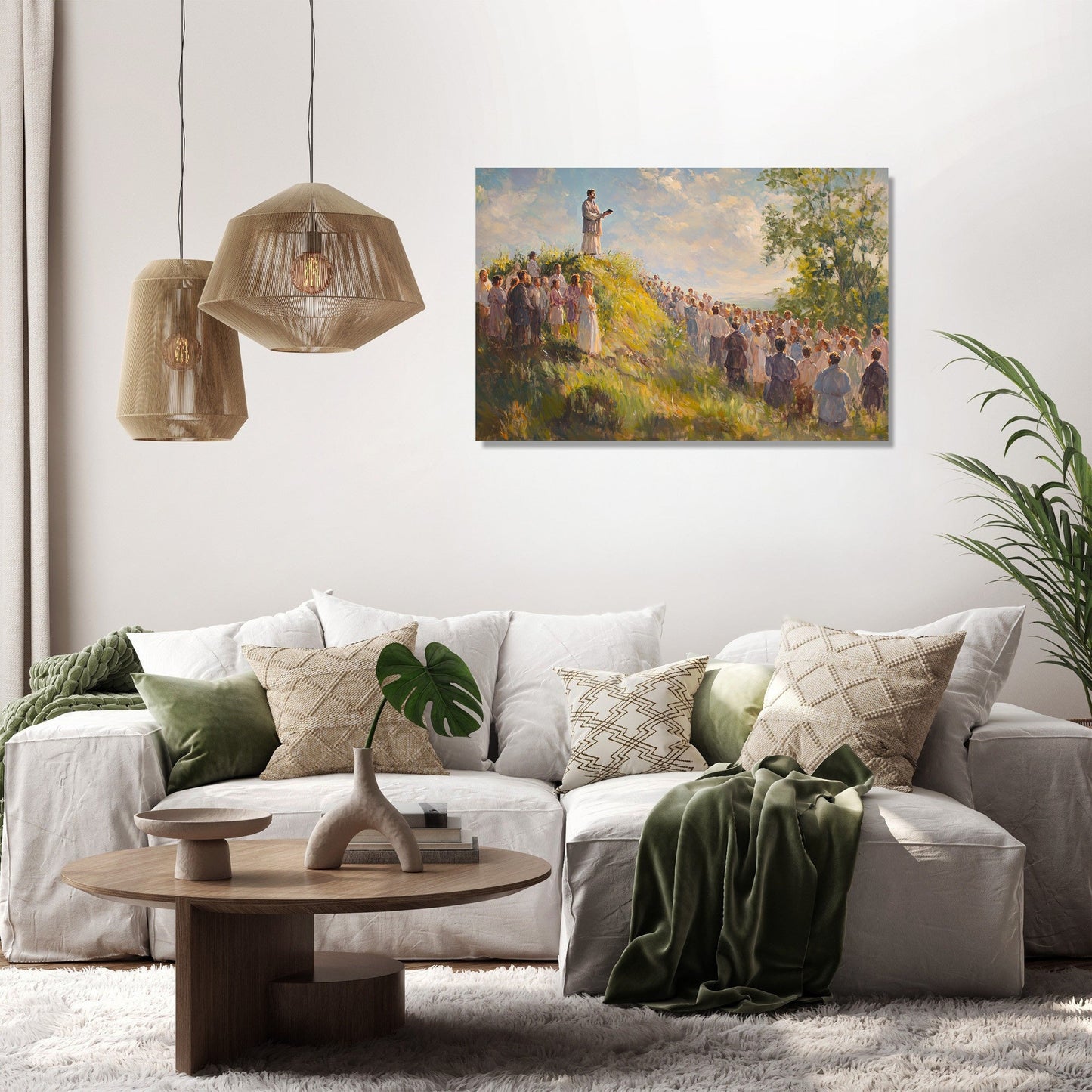 Saint David’s Uplifted Canvas
