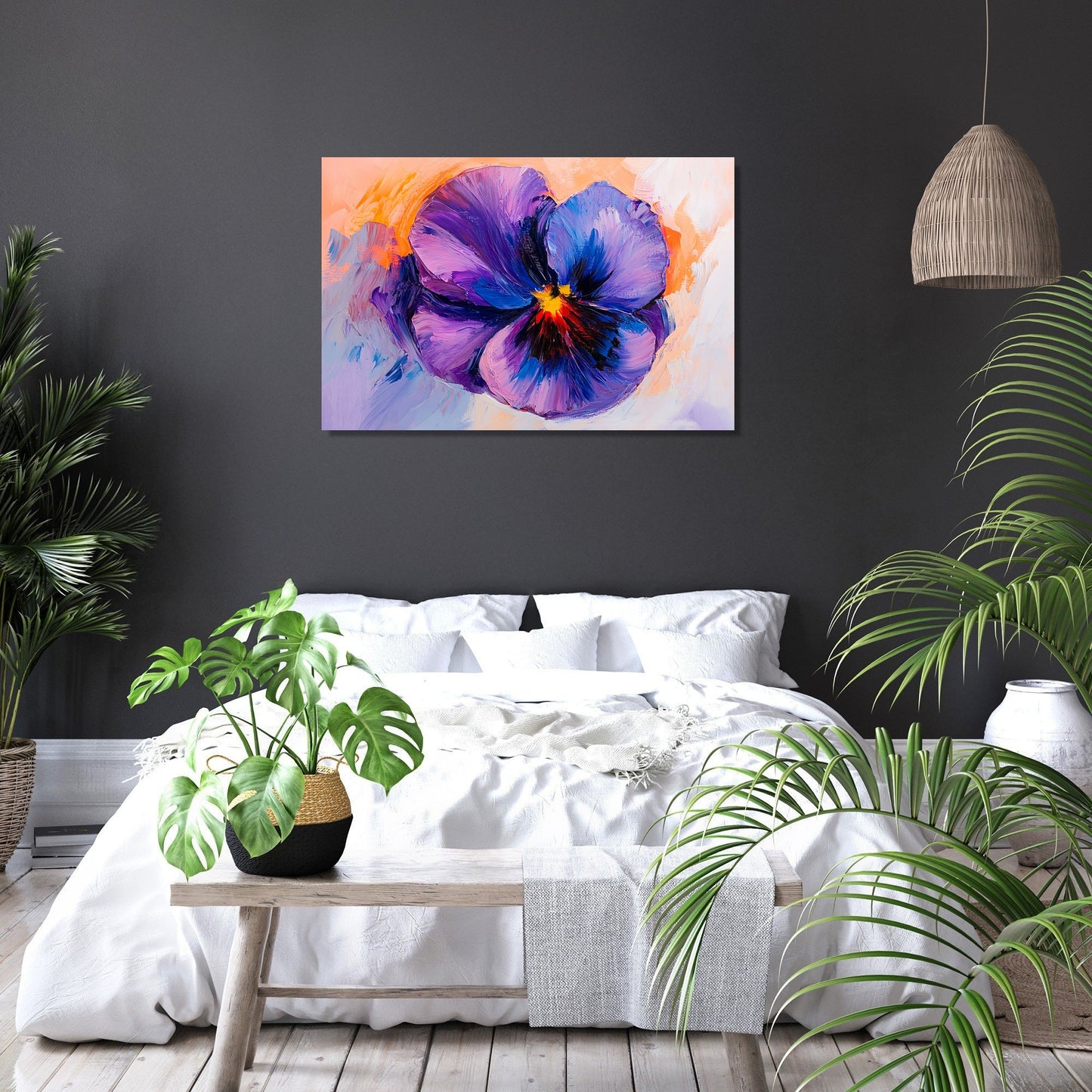 Dream Pansy Canvas