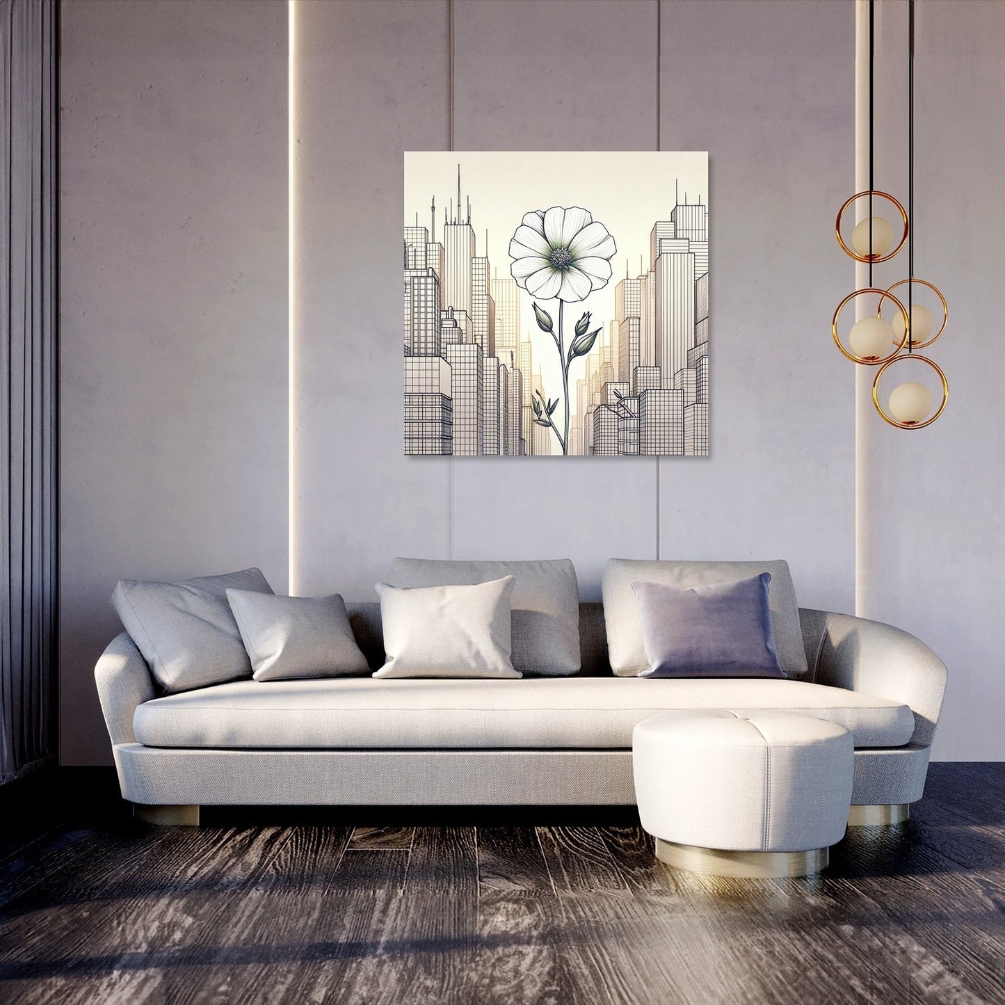 Urban Blossom Canvas
