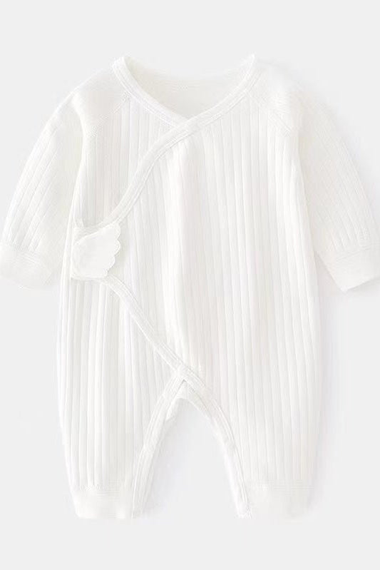 The Angel Boucle Wrap Baby Grow Romper