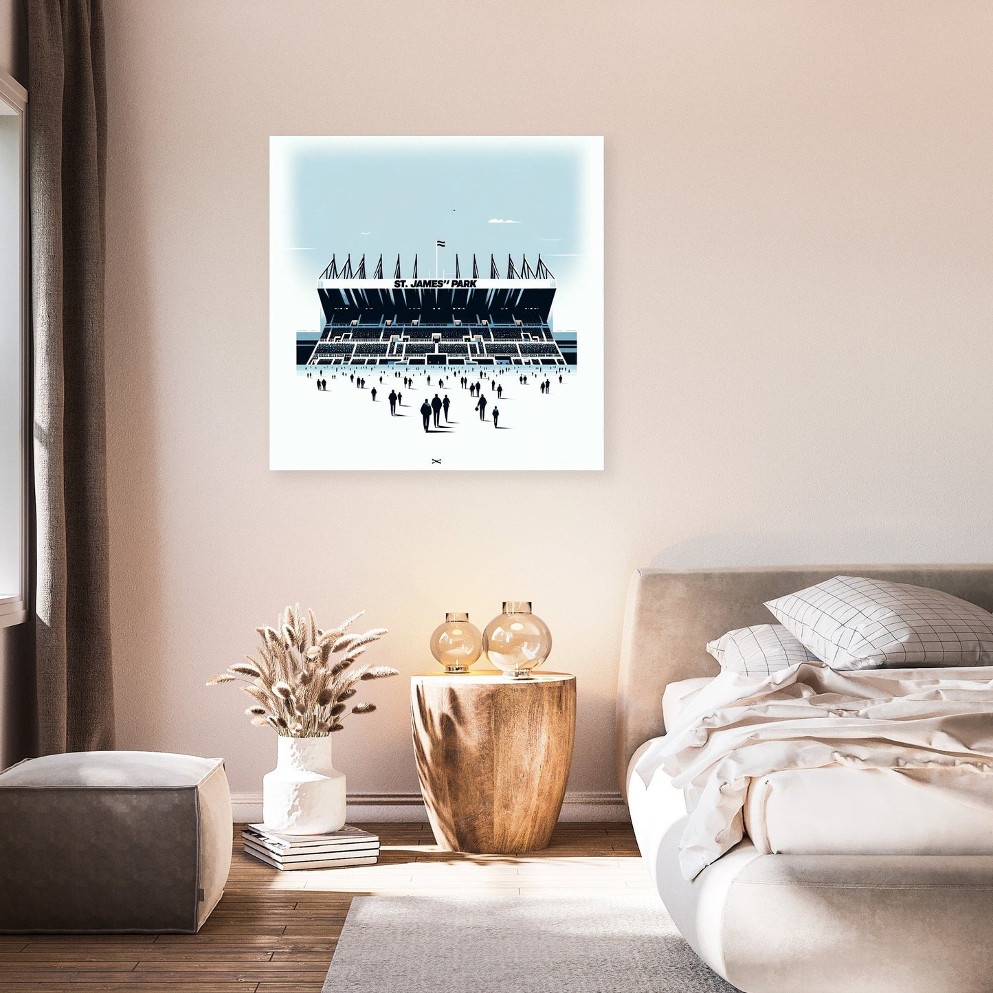 Newcastle St. James’ Park Anticipation Canvas