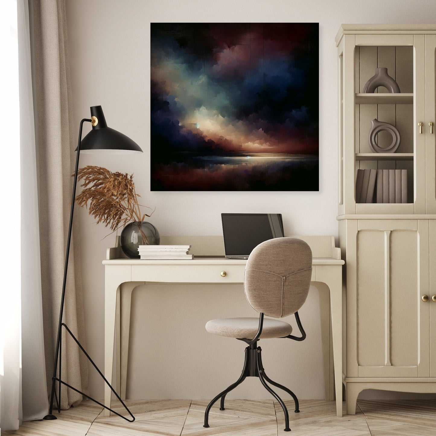 Nocturnal Solitude Canvas