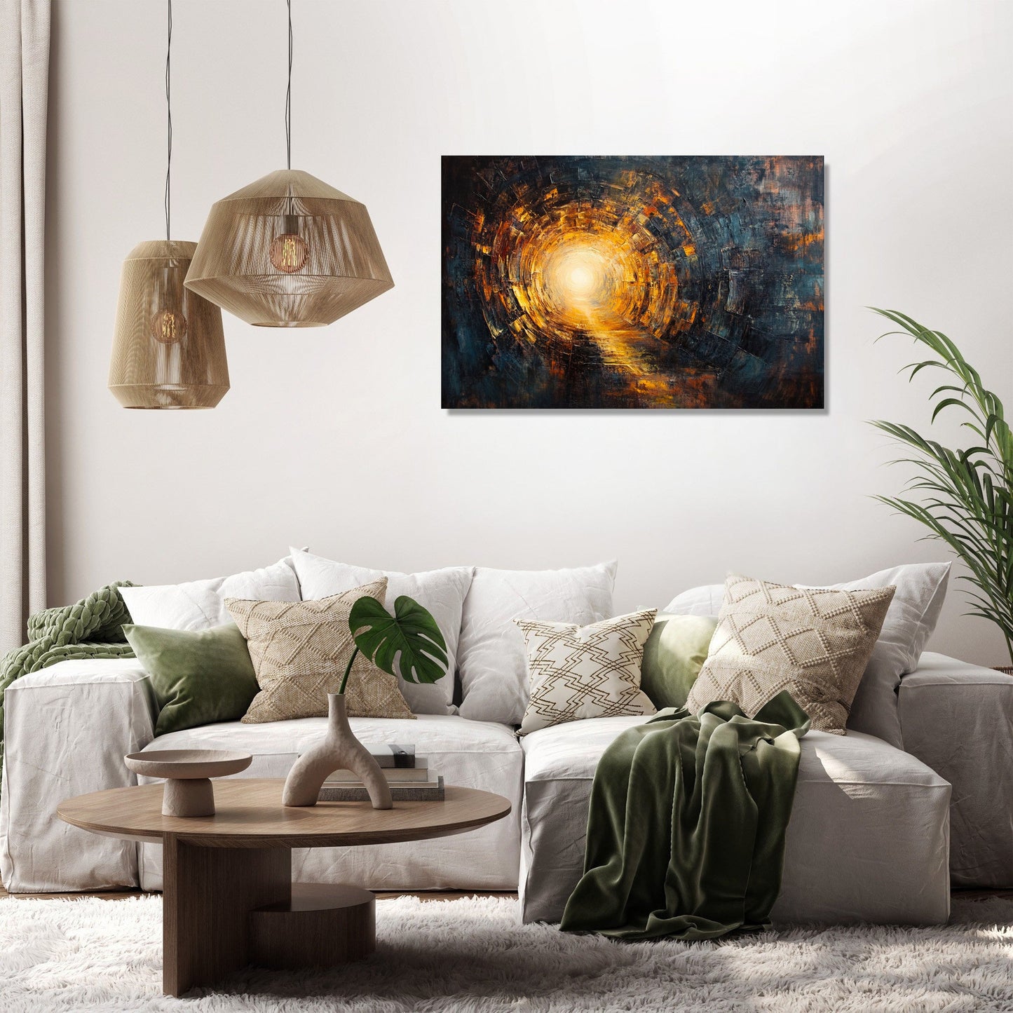 Tunnel of Light Canvas