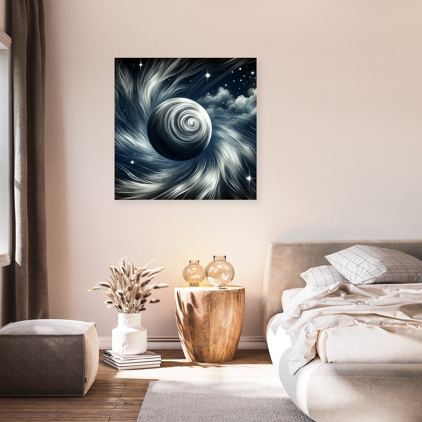 Starry Planet Canvas