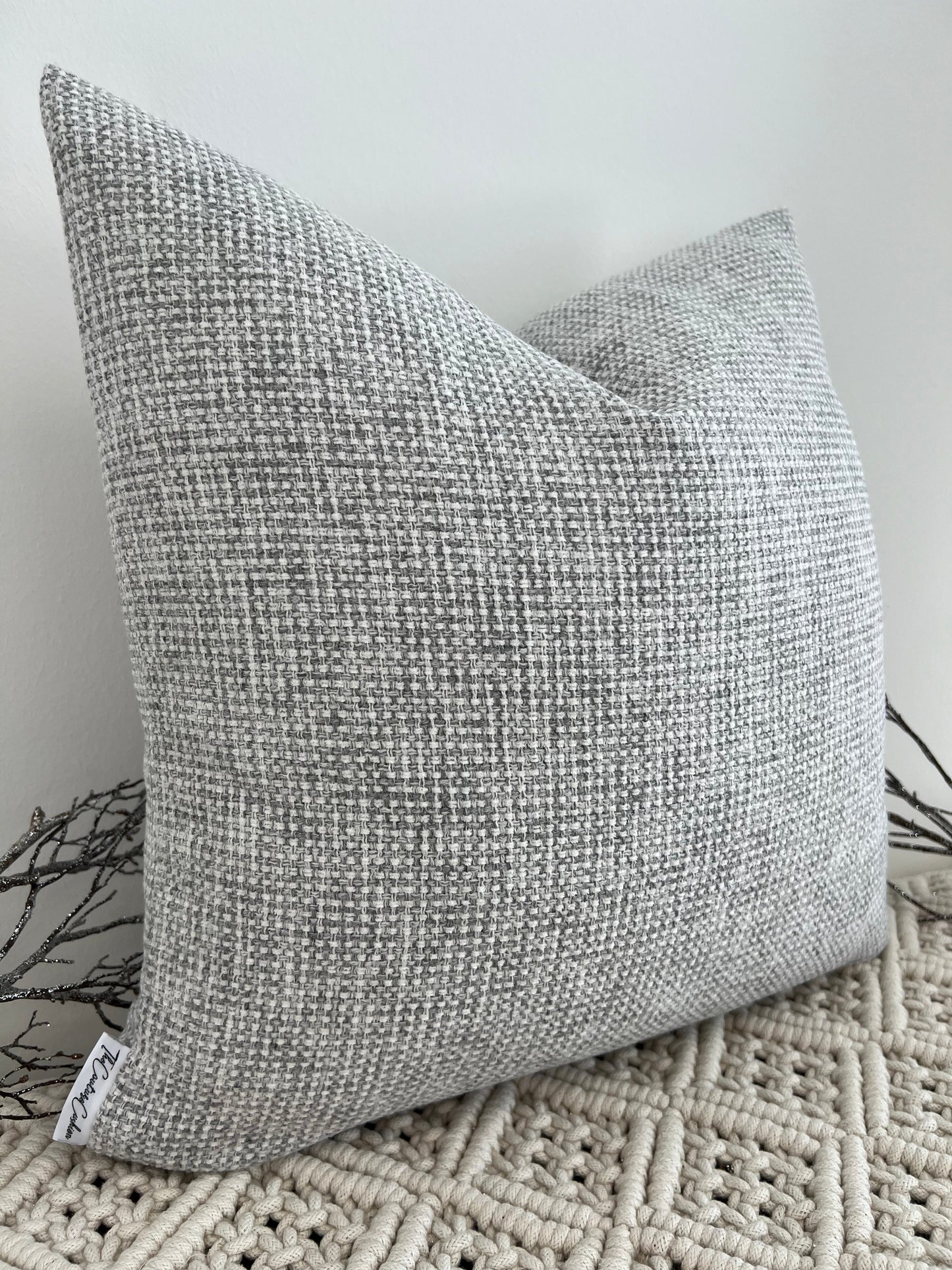 The Couture Cushion - The Grey Castana - Style No. 173