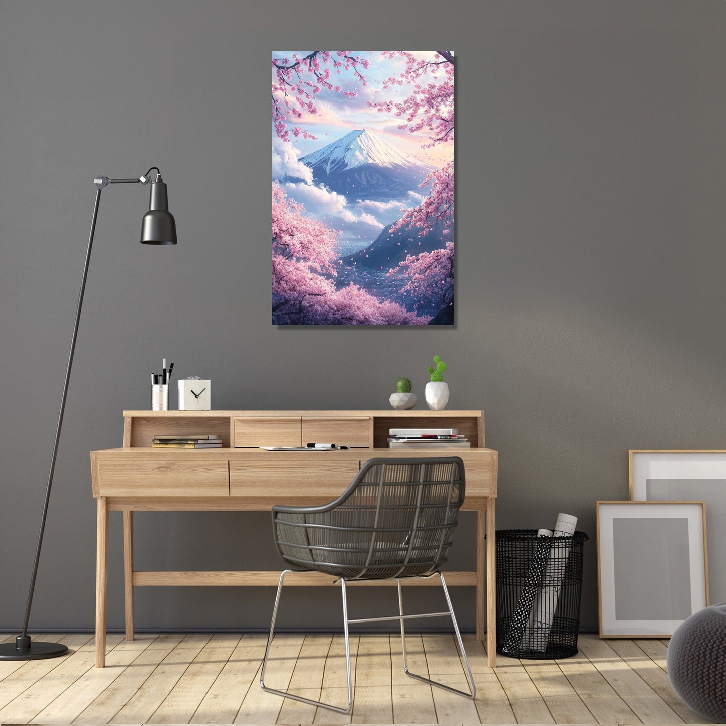 Mount Fuji Blossom Canvas