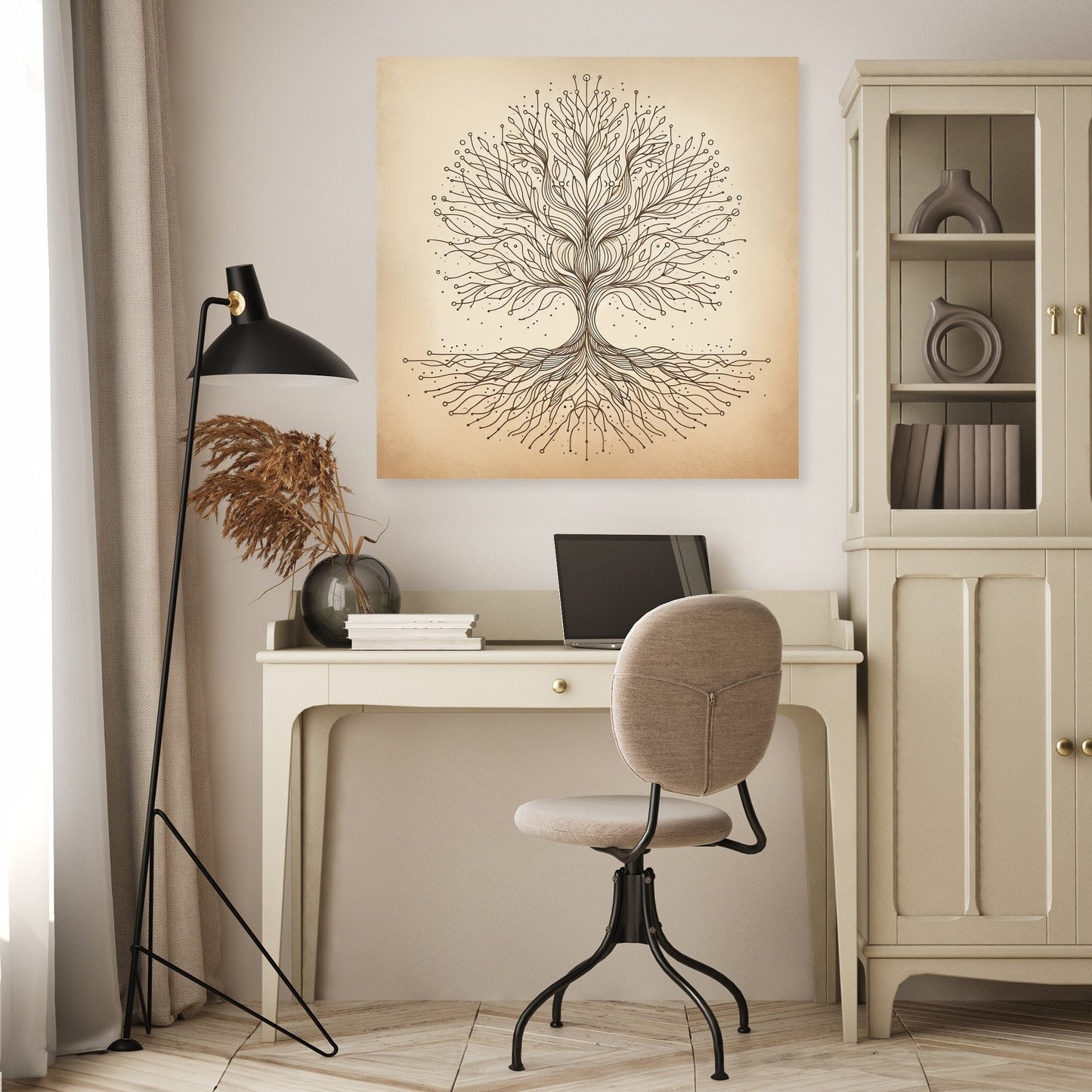 Interwoven Life Canvas