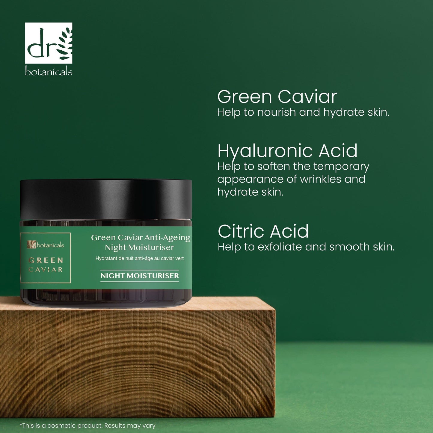 Green Caviar Night Cream & Mask Bundle