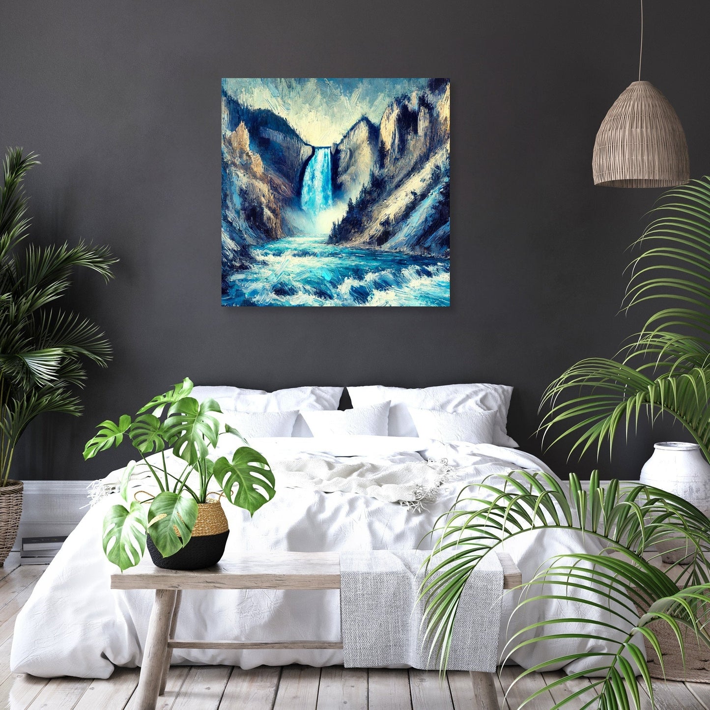 Cascading Majesty Canvas