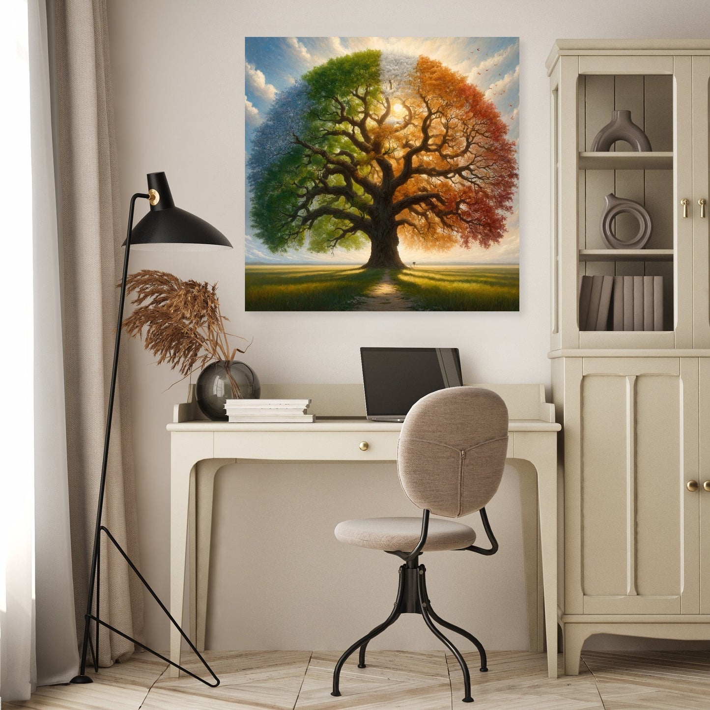 Timeless Oak Seasons Canvas