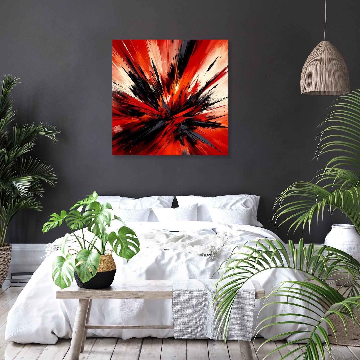 Rage Exploded Canvas