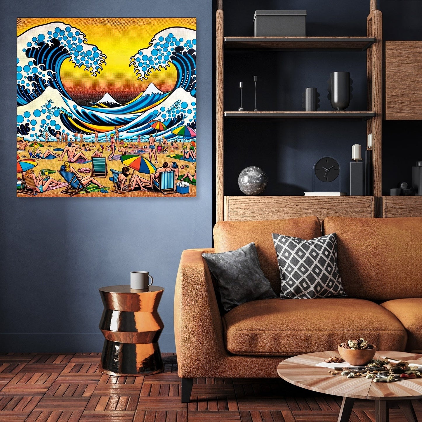 Seaside Pop Spectacle Canvas