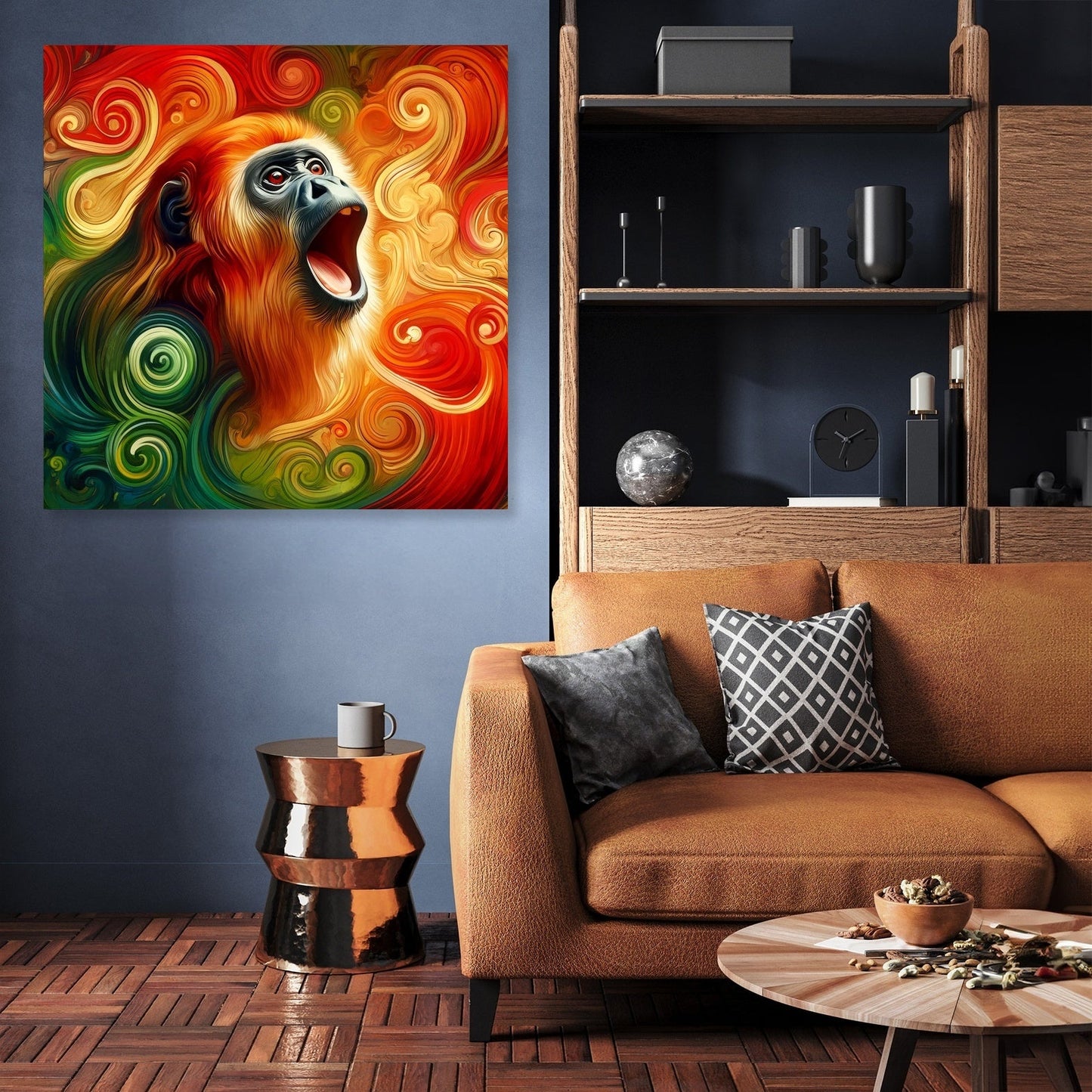 Howler Monkey Canvas