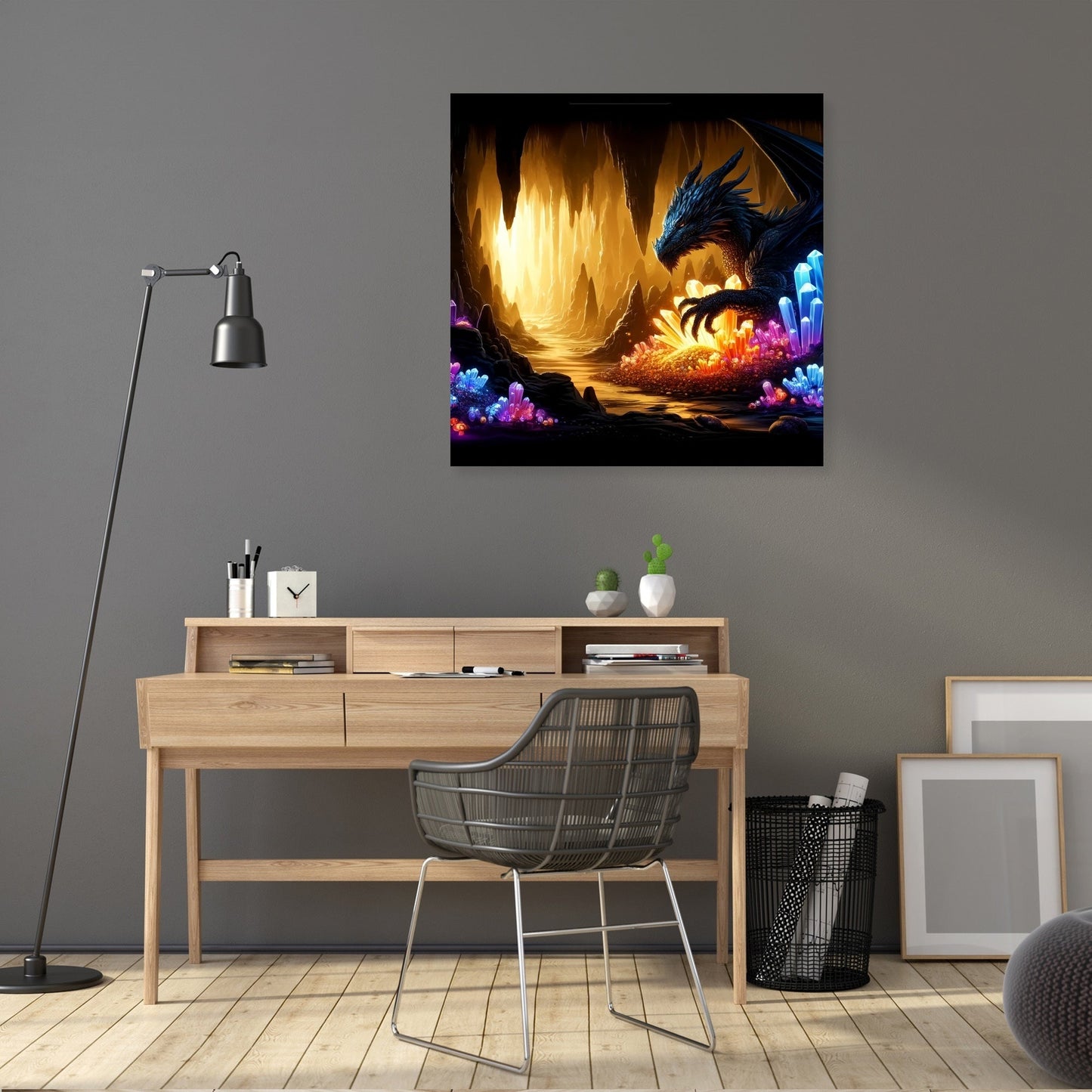 Cavern Guardian Canvas