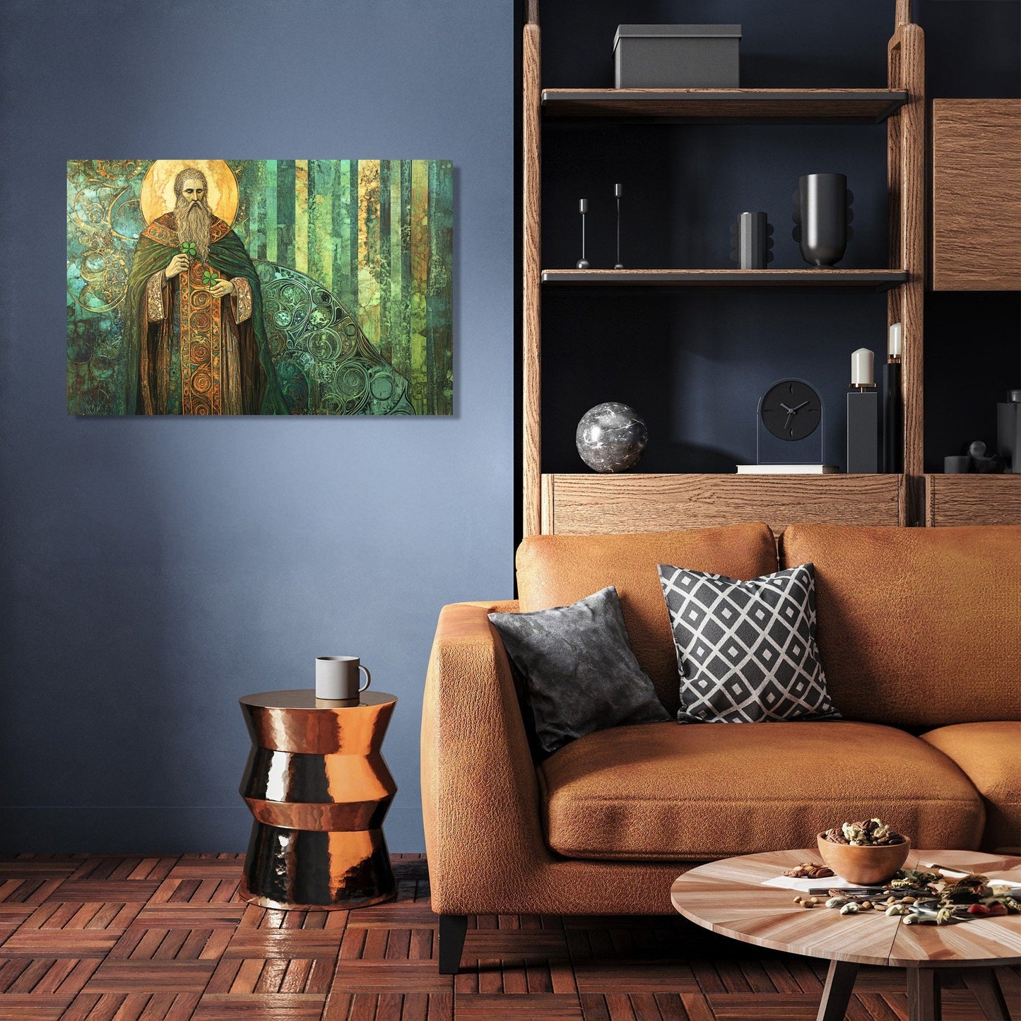Saint Patrick’s Shamrock Canvas