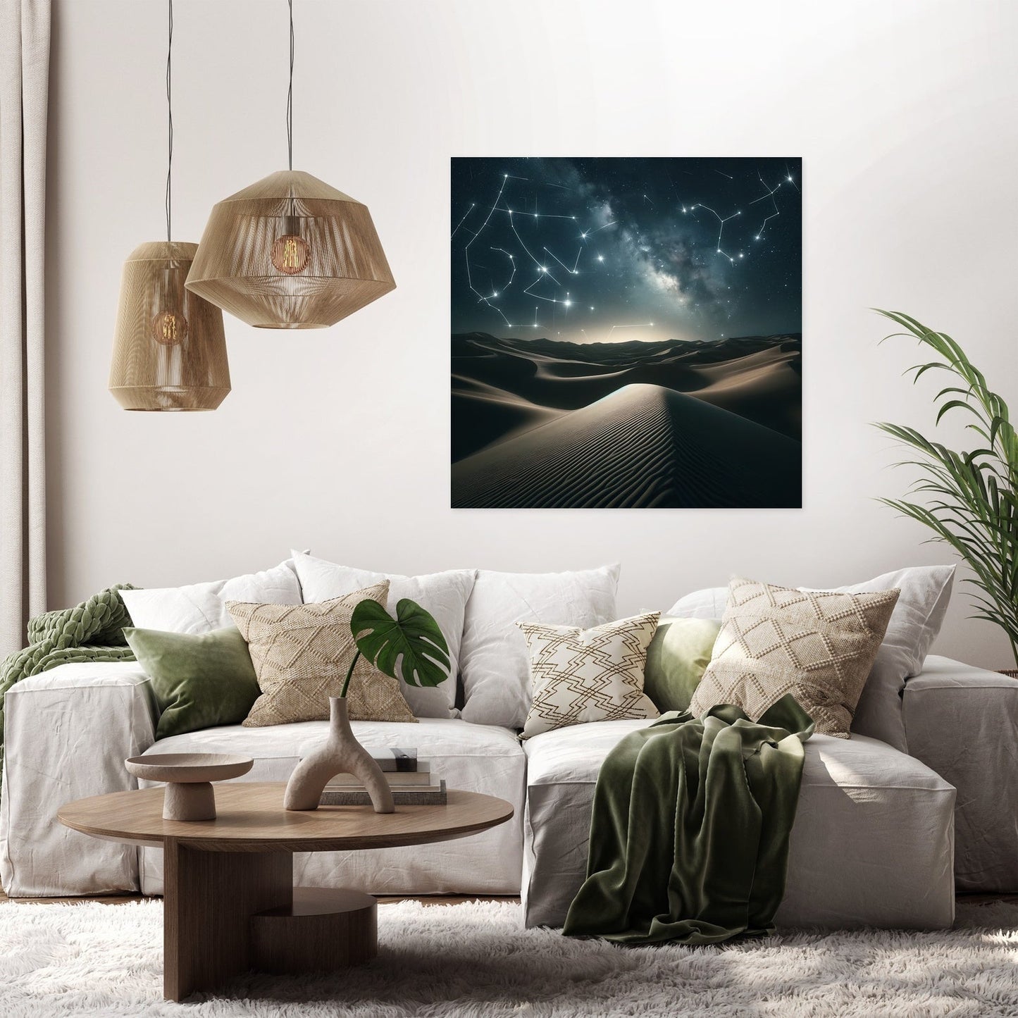 Desert Constellations Canvas