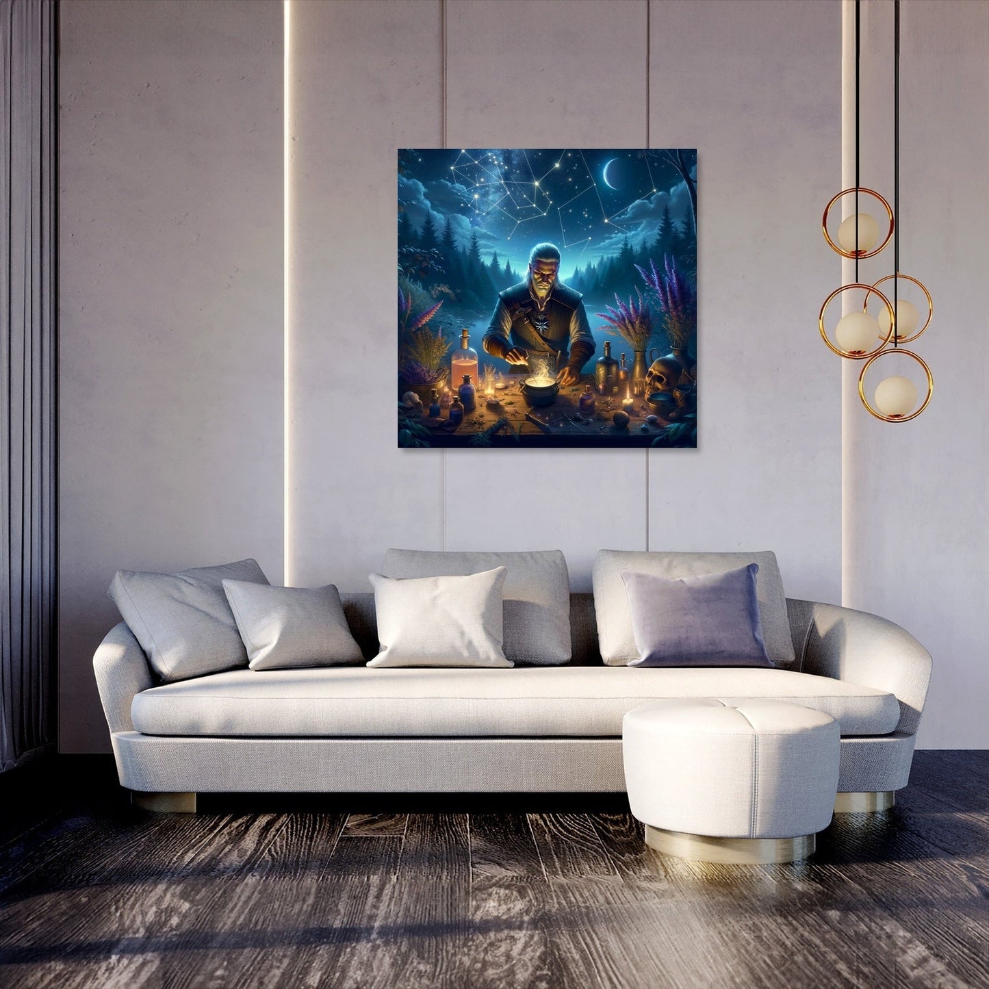 Alchemy Under Stars Canvas