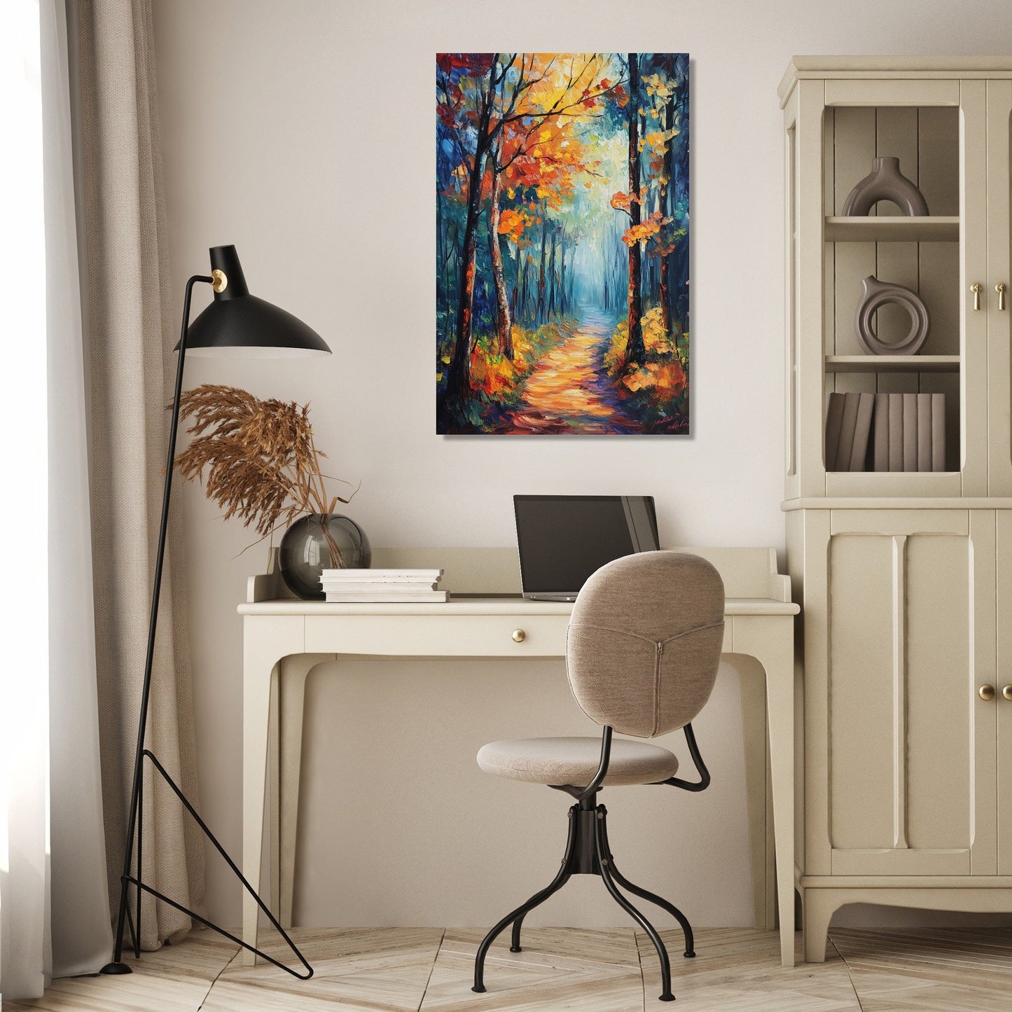 Enchanted Woodland Path Canvas