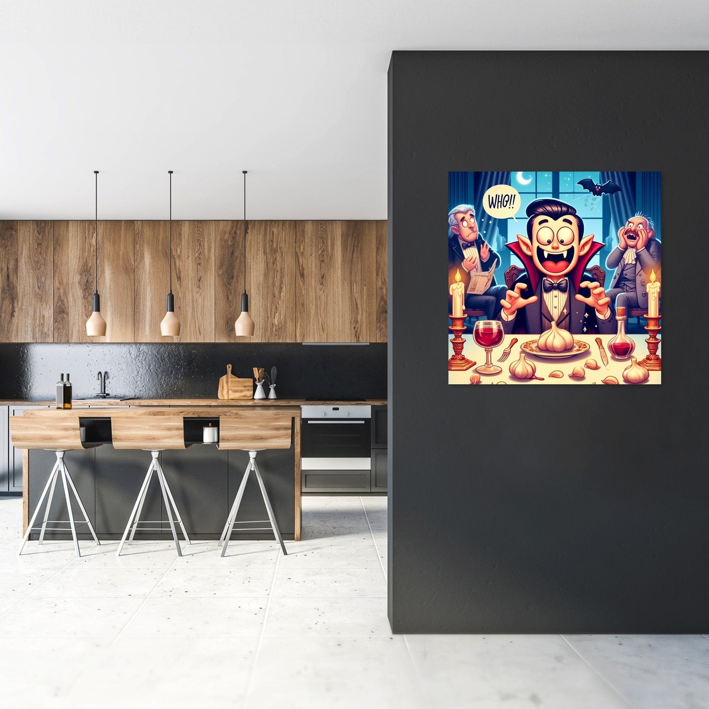 Garlic Gourmet Surprise Canvas