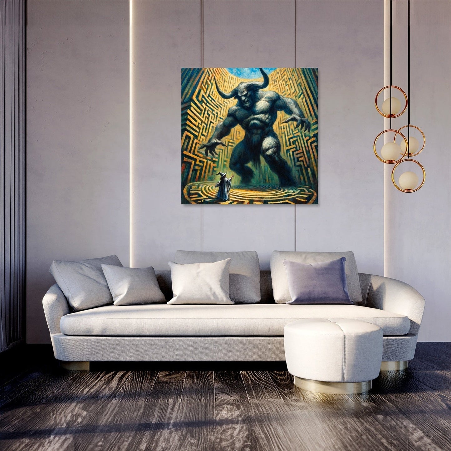 Labyrinth Clash Canvas