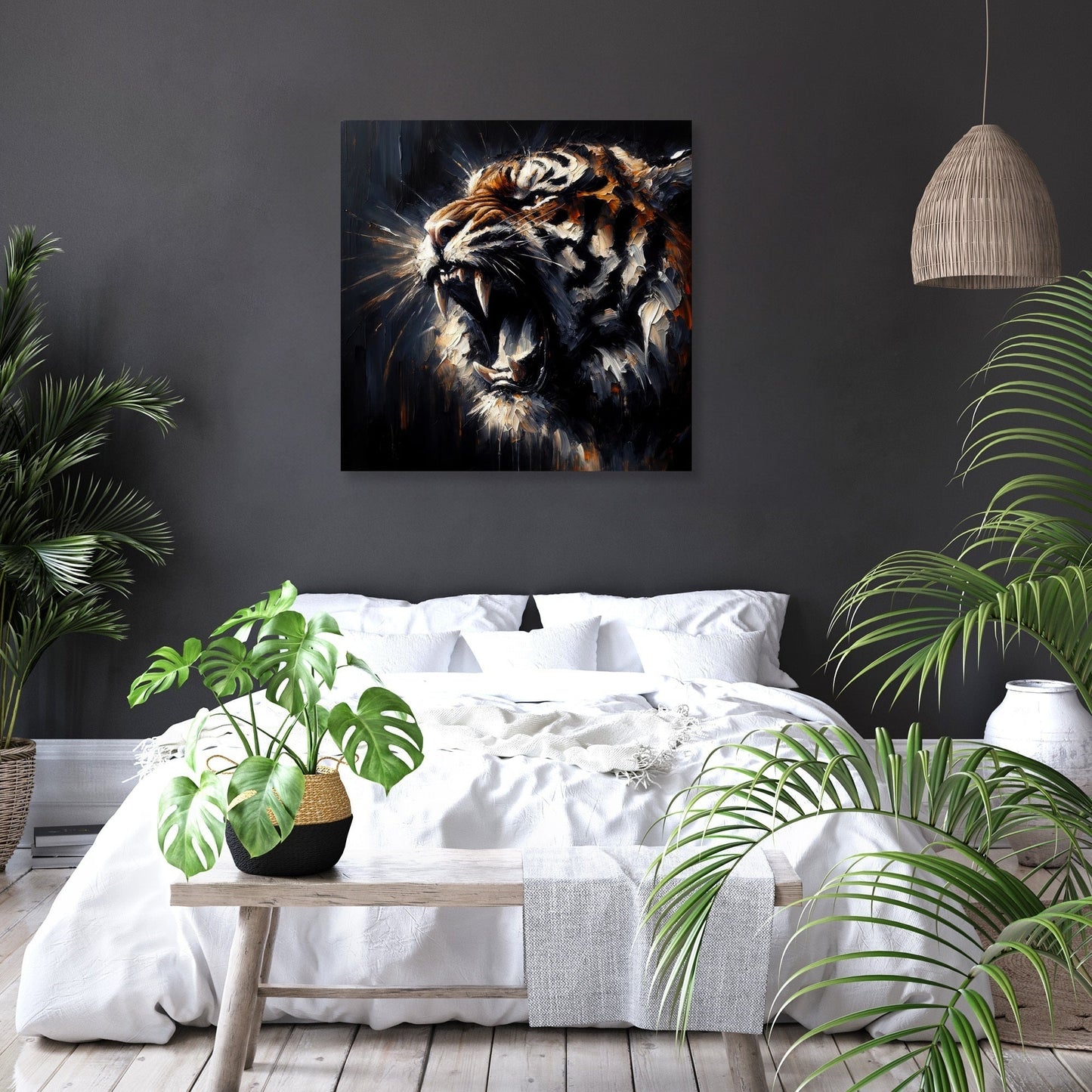 Ferocity Tiger Roar Canvas
