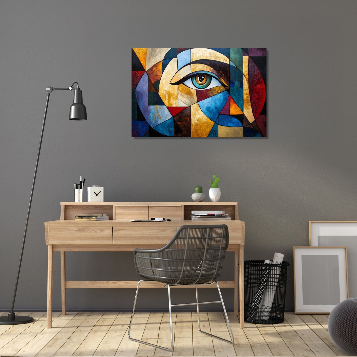 Golden Spiral Harmony Canvas