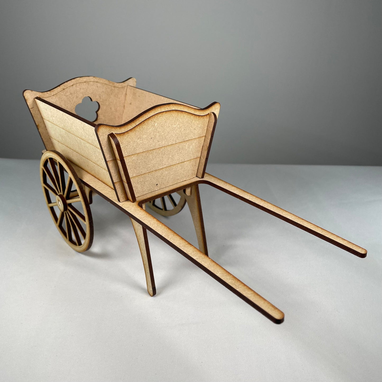 Cart Planter - Flatpack Model Kit By Curious Rabbit ®