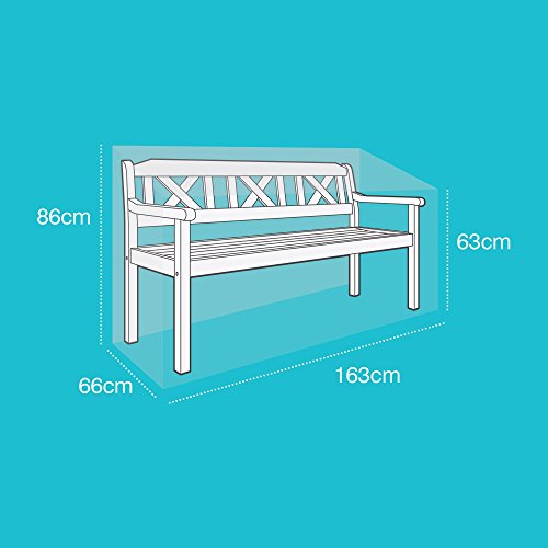 Standard 3 Seat Bench Cover, Reversible Green & Black, [36047]