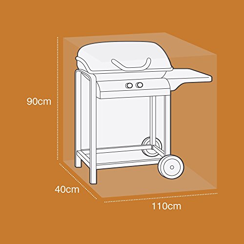 Standard Large Barbecue Cover, Reversible Green & Black, [36042]