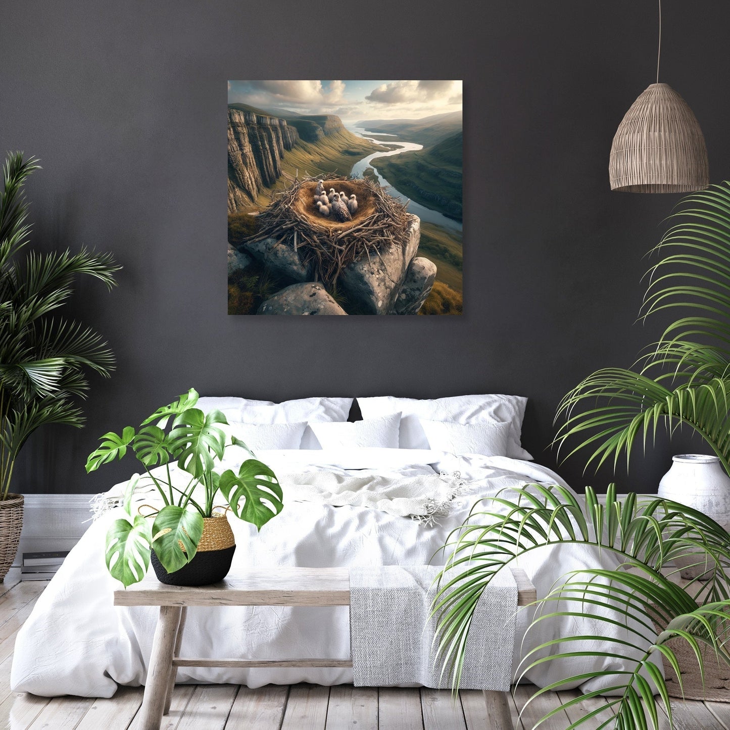 Eagle's Nest Majesty Canvas
