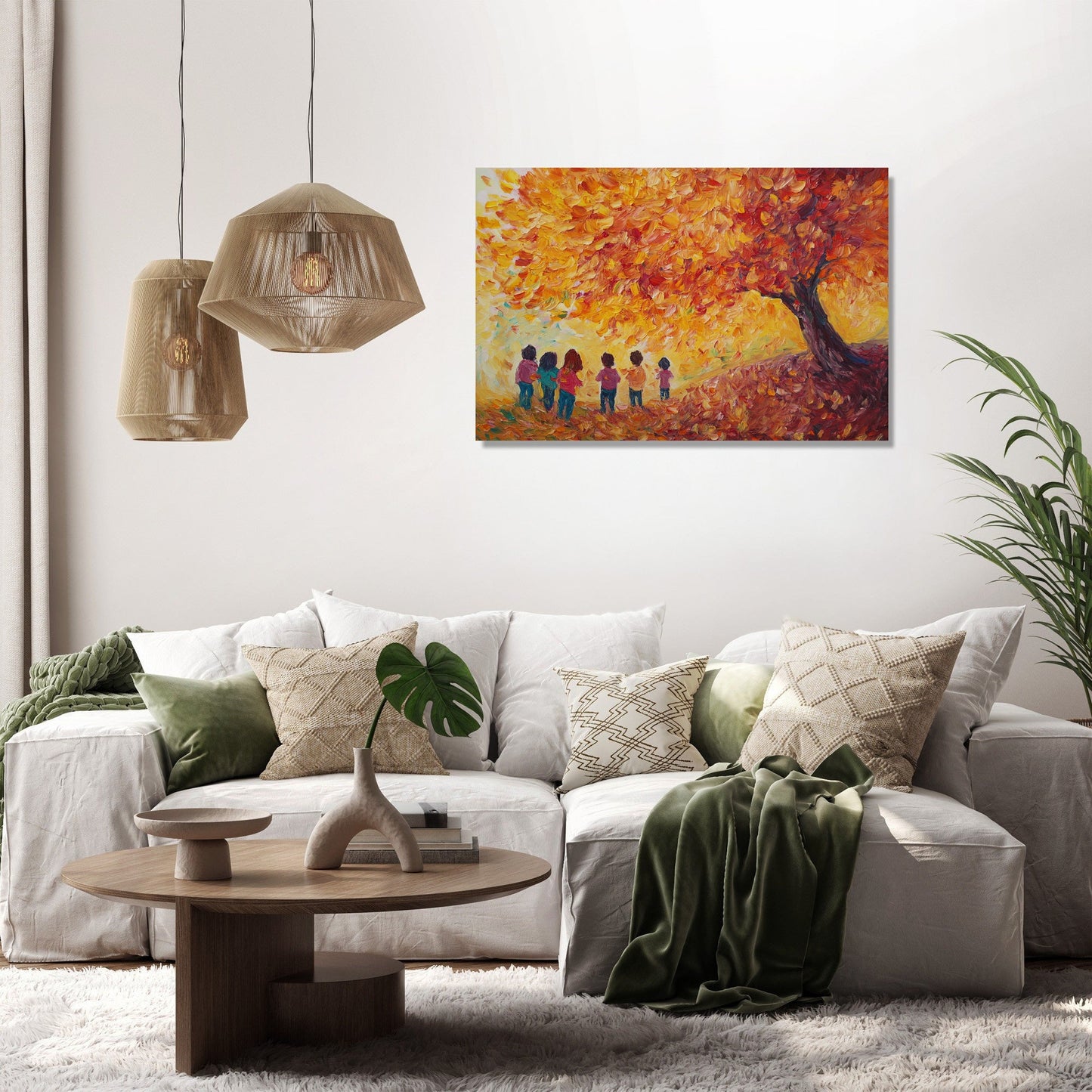Children's Autumn Canvas